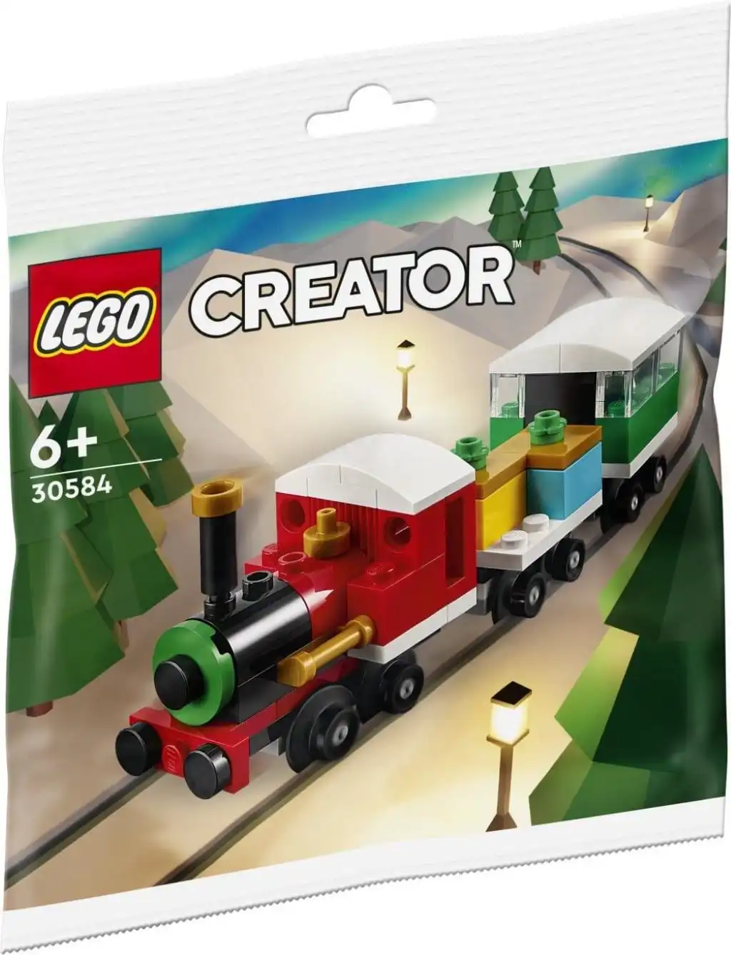 Zdjecie zestawu LEGO 30584 Creator Świąteczny pociąg 1