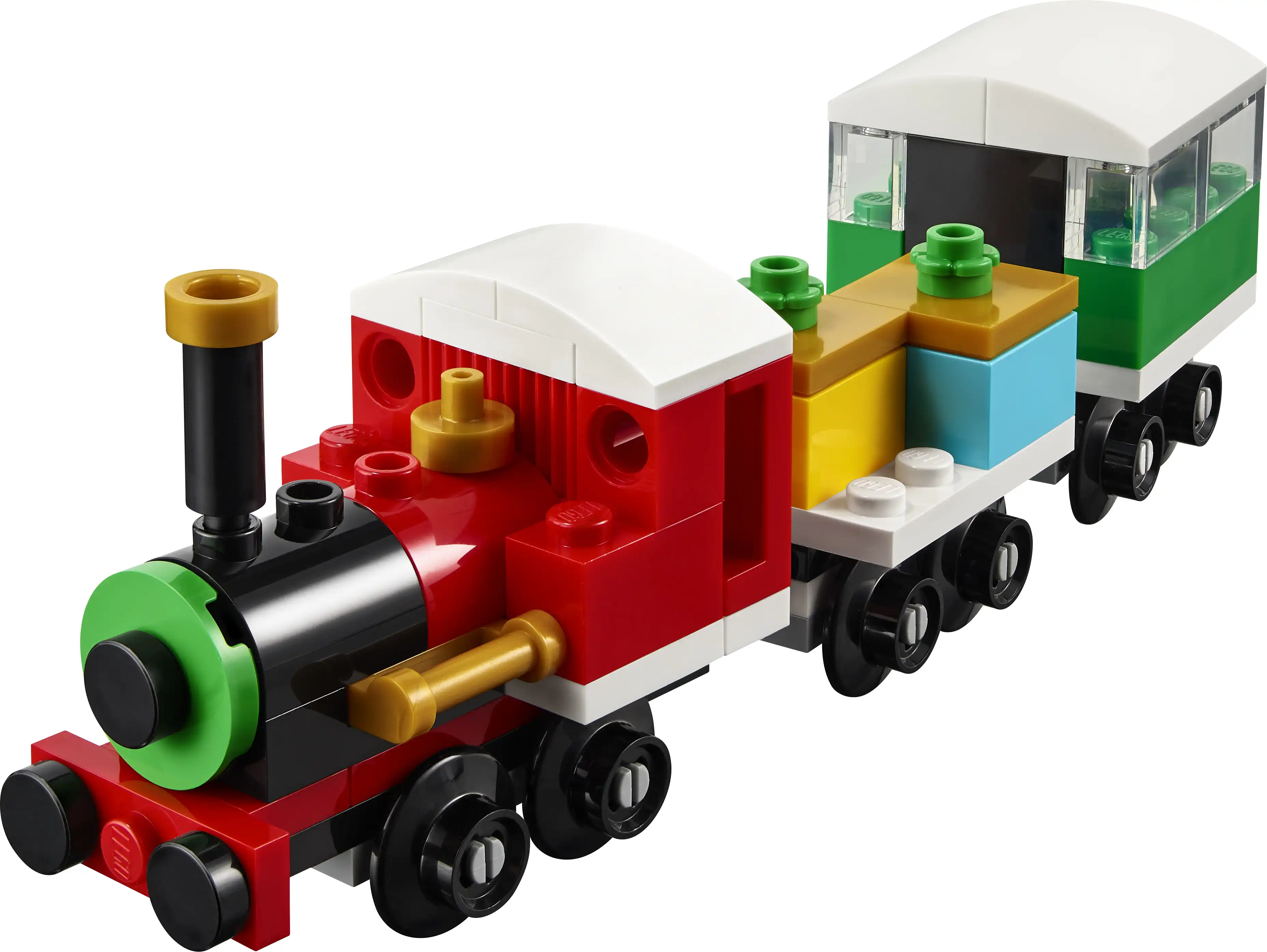 Zdjecie zestawu LEGO 30584 Creator Świąteczny pociąg 2