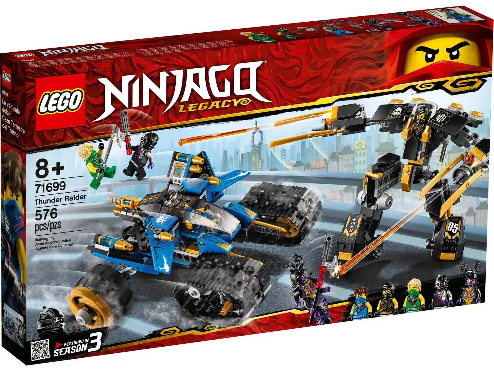 Zdjecie zestawu LEGO 71699 Ninjago Piorunowy pojazd 1