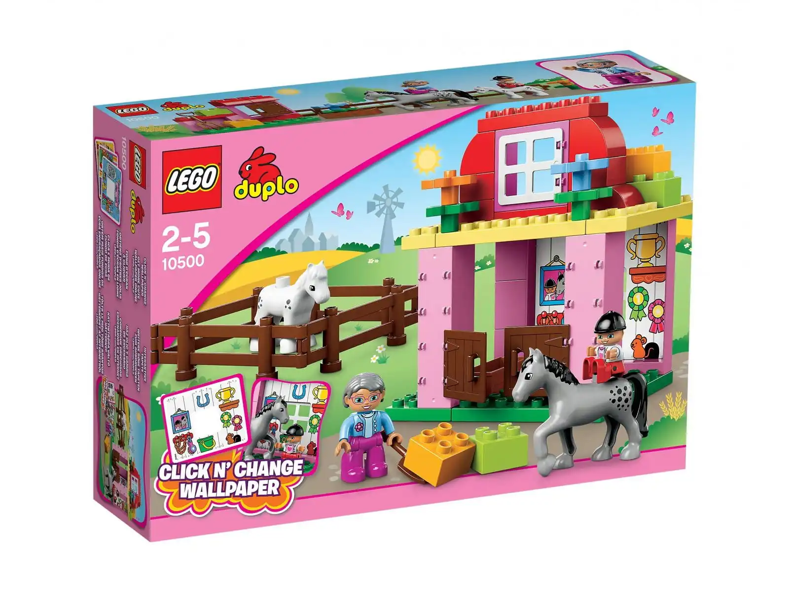 Zdjecie zestawu LEGO 10500 Duplo Stadnina 1