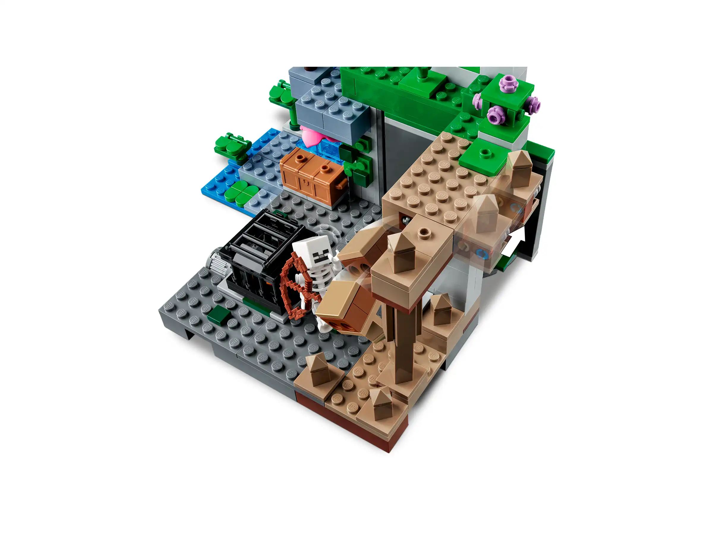 Zdjecie zestawu LEGO 21189 Minecraft Loch szkieletów 4