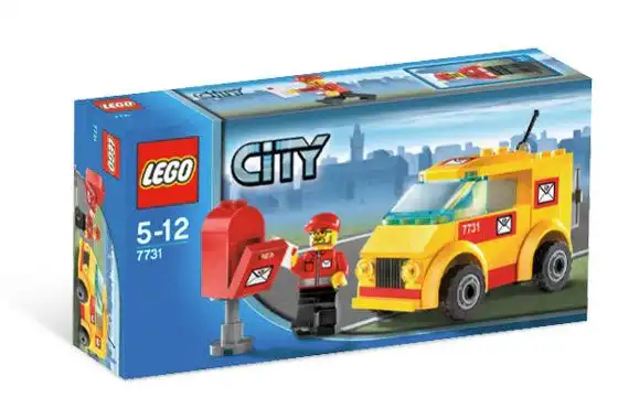 Zdjecie zestawu LEGO 7731 City Furgonetka pocztowa 1