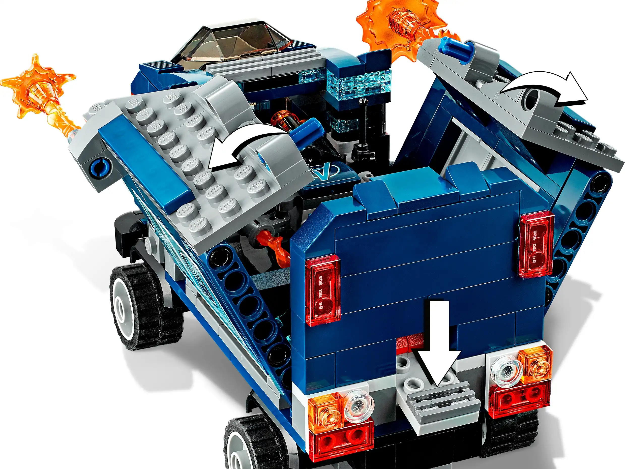 Zdjecie zestawu LEGO 76143 Marvel Avengers Zatrzymanie ciężarówki 2