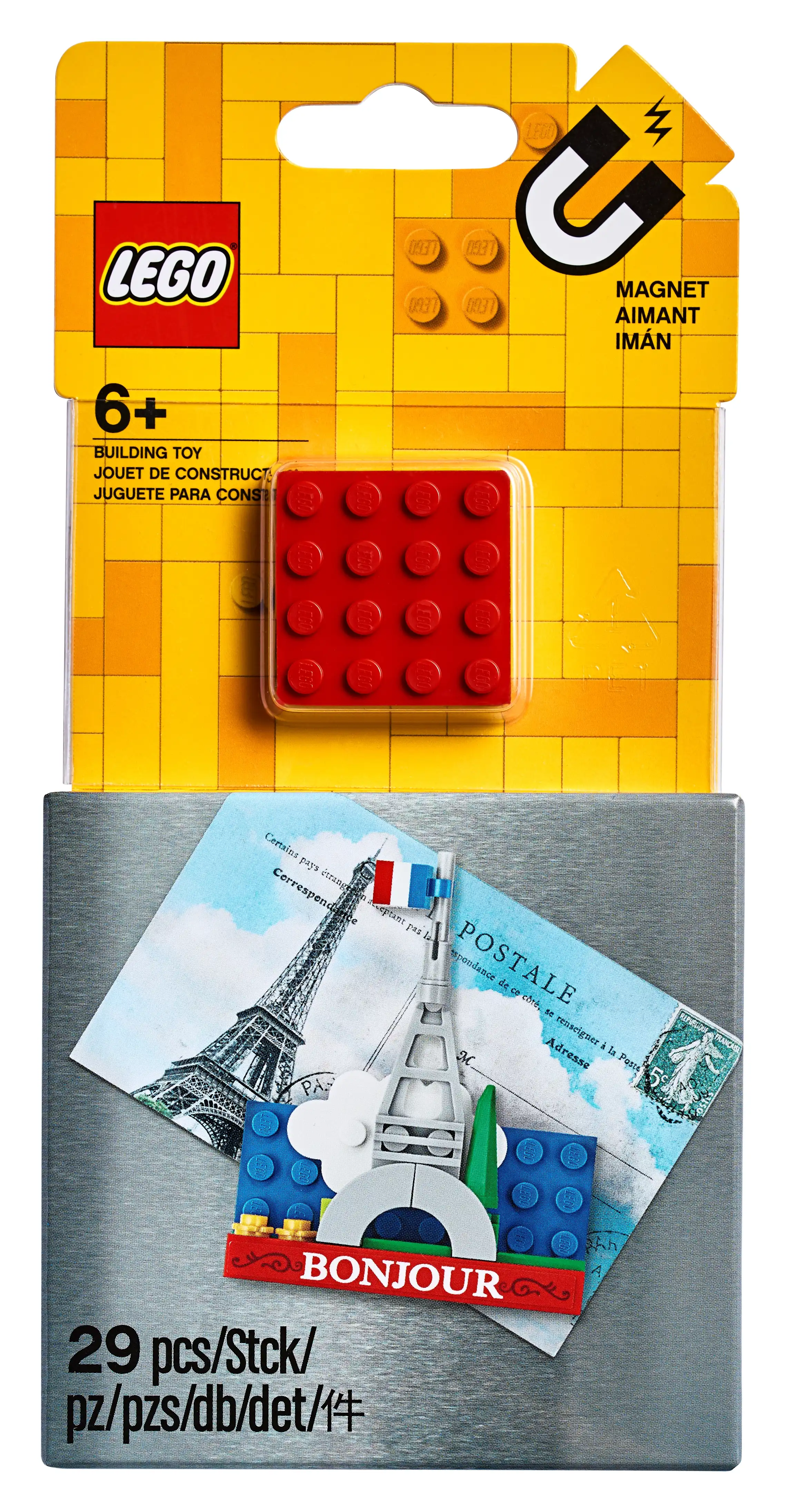 Zdjecie zestawu LEGO 854011  Magnes z Wieżą Eiffla do złożenia 1
