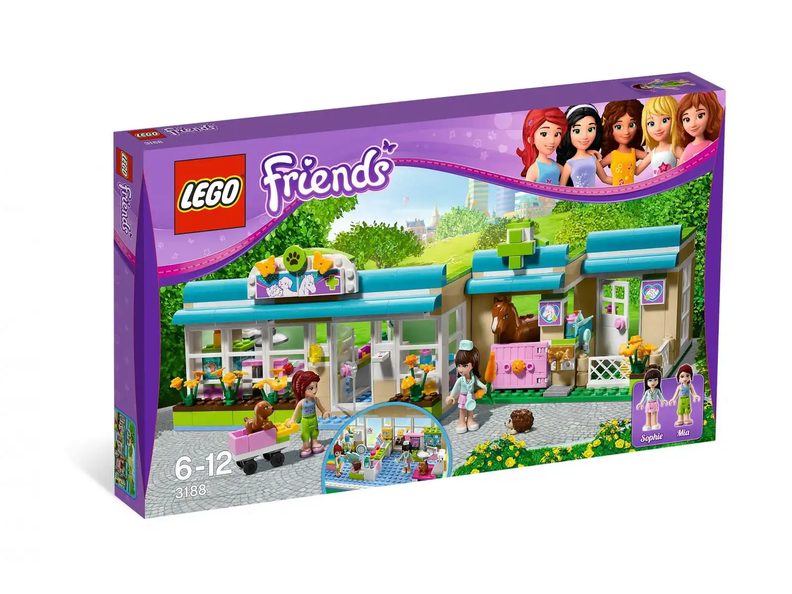 Zdjecie zestawu LEGO 3188 Friends Weterynarz 1
