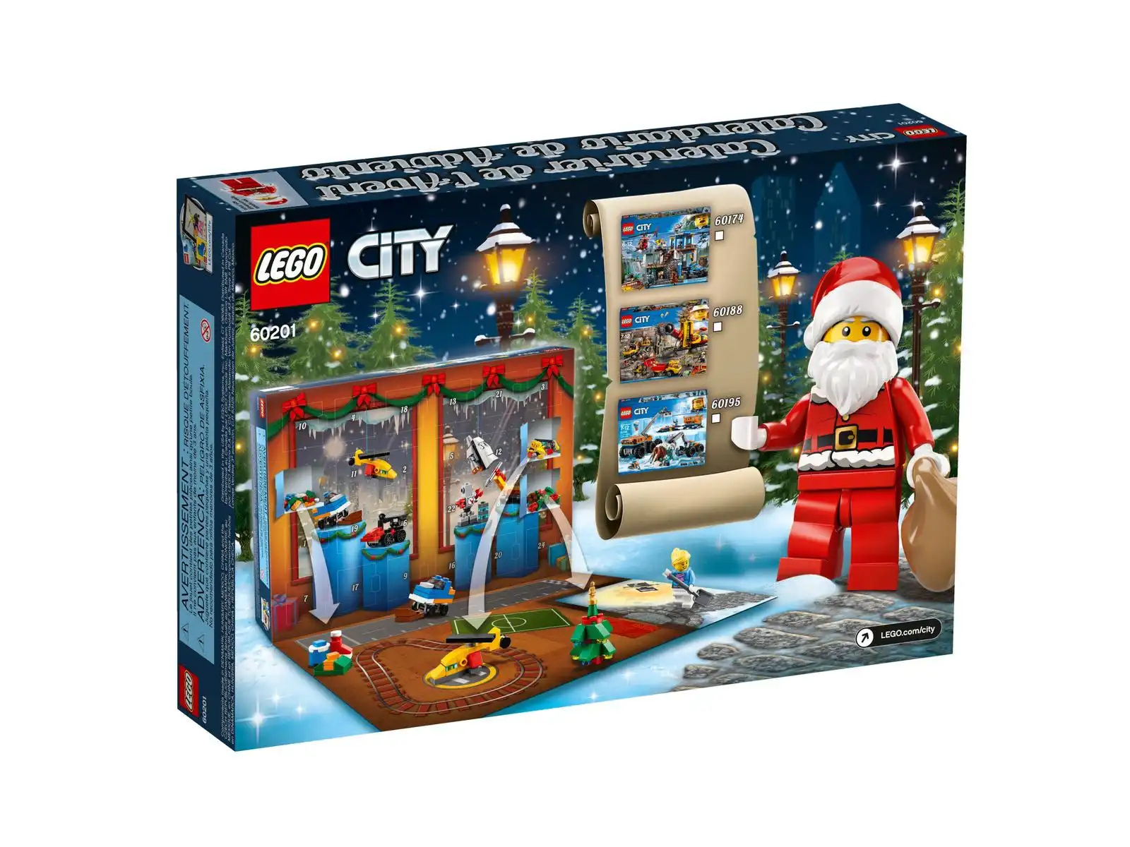 Zdjecie zestawu LEGO 60201 City Kalendarz adwentowy LEGO® City 2