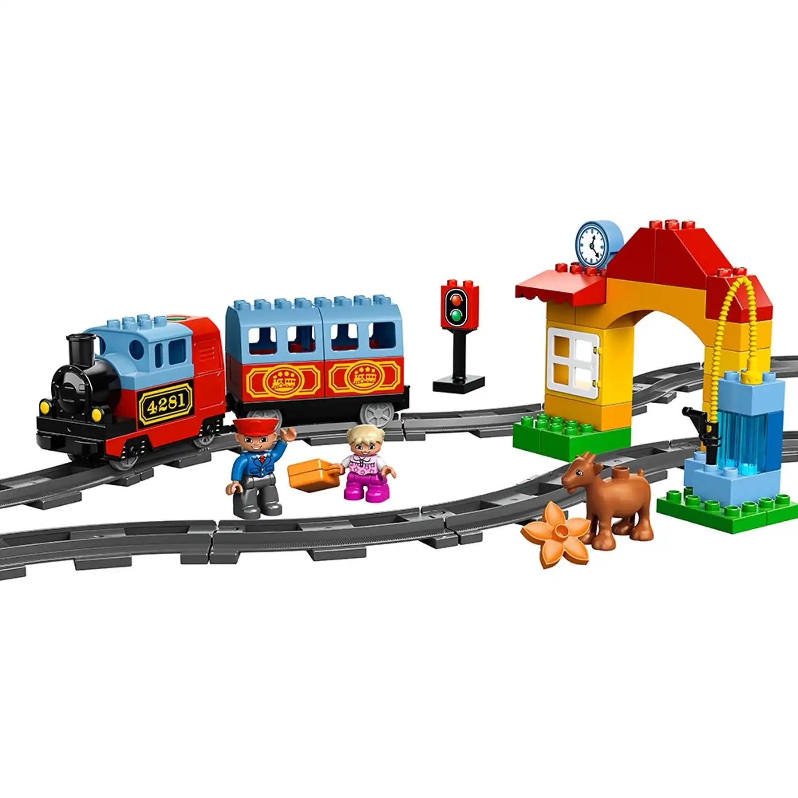 Zdjecie zestawu LEGO 10507 Duplo Mój pierwszy pociąg 1