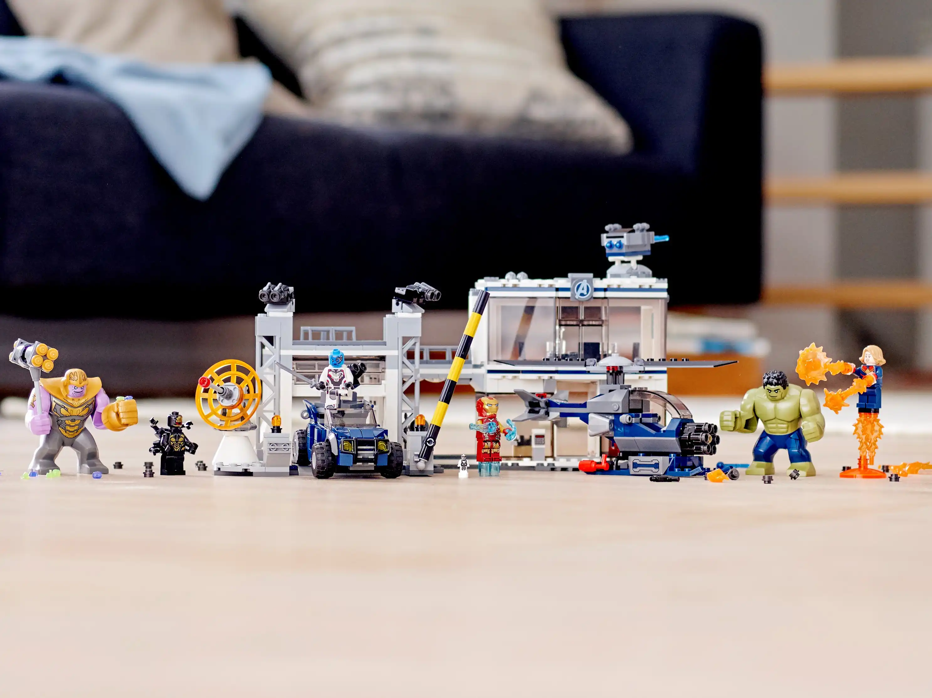 Zdjecie zestawu LEGO 76131 Marvel Bitwa w kwaterze Avengersów 2