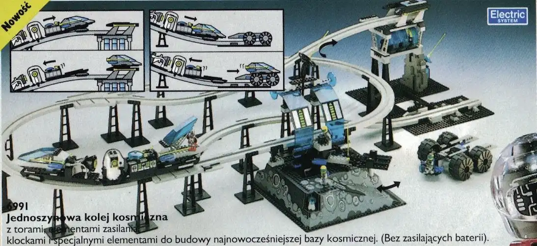 Zdjecie zestawu LEGO 6991 Space Jednoszynowa kolej kosmiczna 1