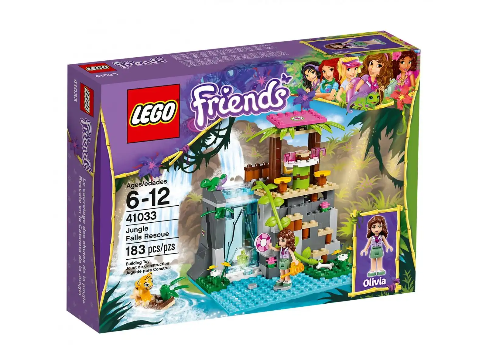 Zdjecie zestawu LEGO 41033 Friends Dzikie wodospady 1