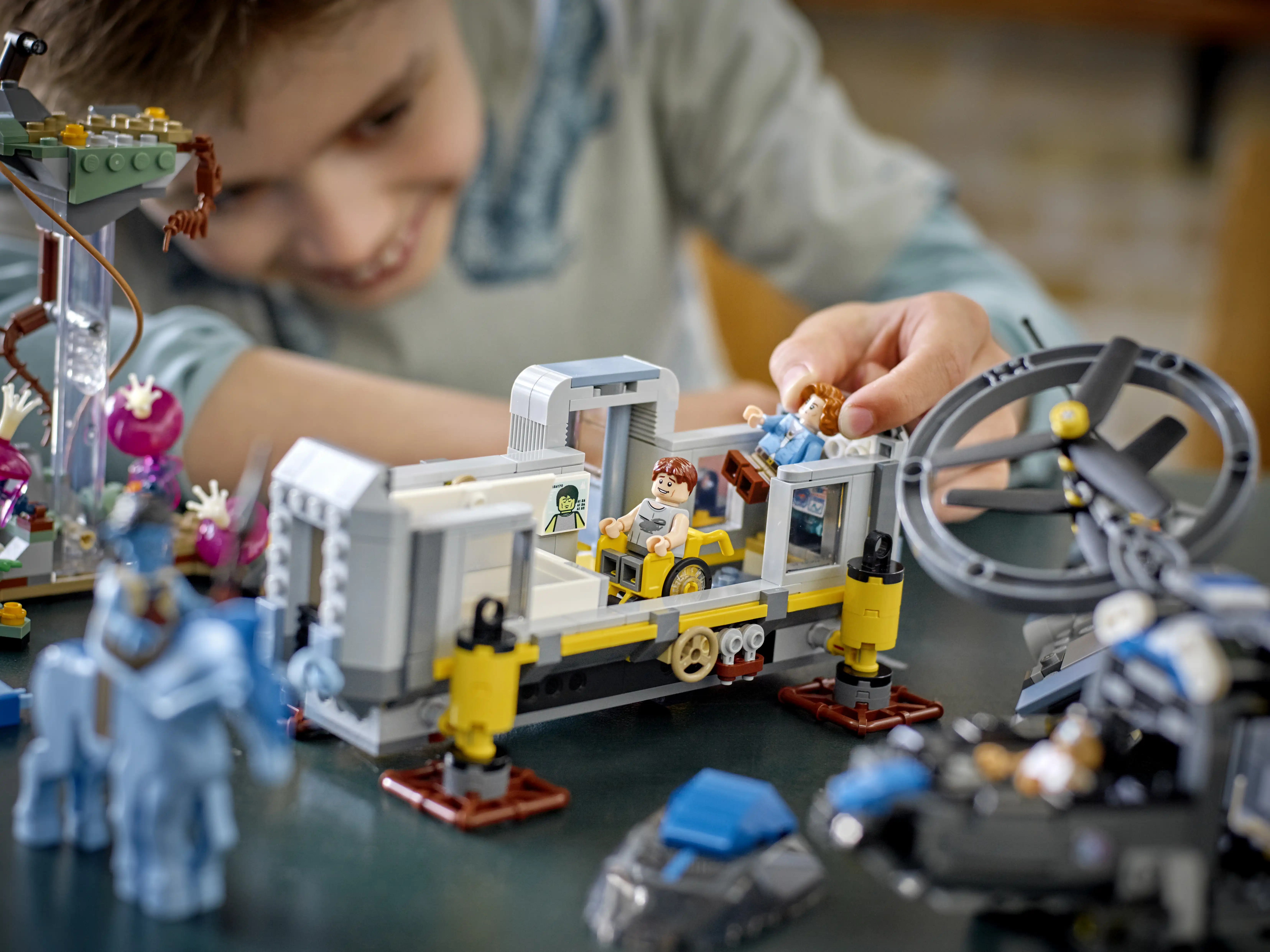 Zdjecie zestawu LEGO 75573 Avatar Latające góry: stanowisko 26 i Samson ZPZ 2