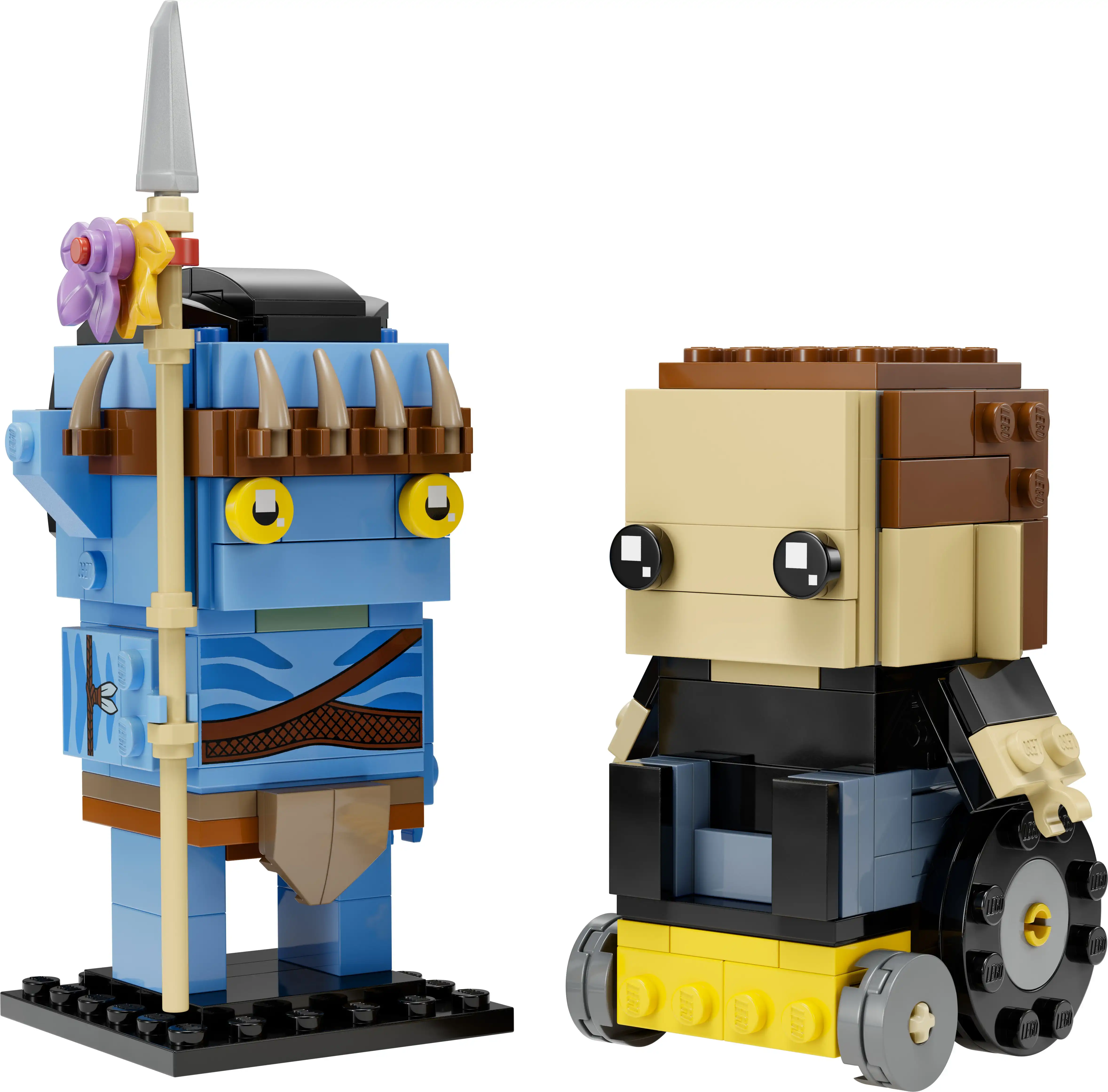 Zdjecie zestawu LEGO 40554 BrickHeadz Jake Sully i jego awatar  3