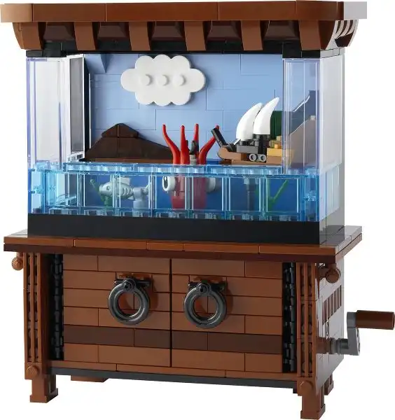 Zdjecie zestawu LEGO 910015 BrickLink Designer Program Nakręcane akwarium 1