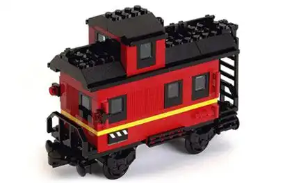 Zdjecie zestawu LEGO 10014 Pociąg Caboose 1