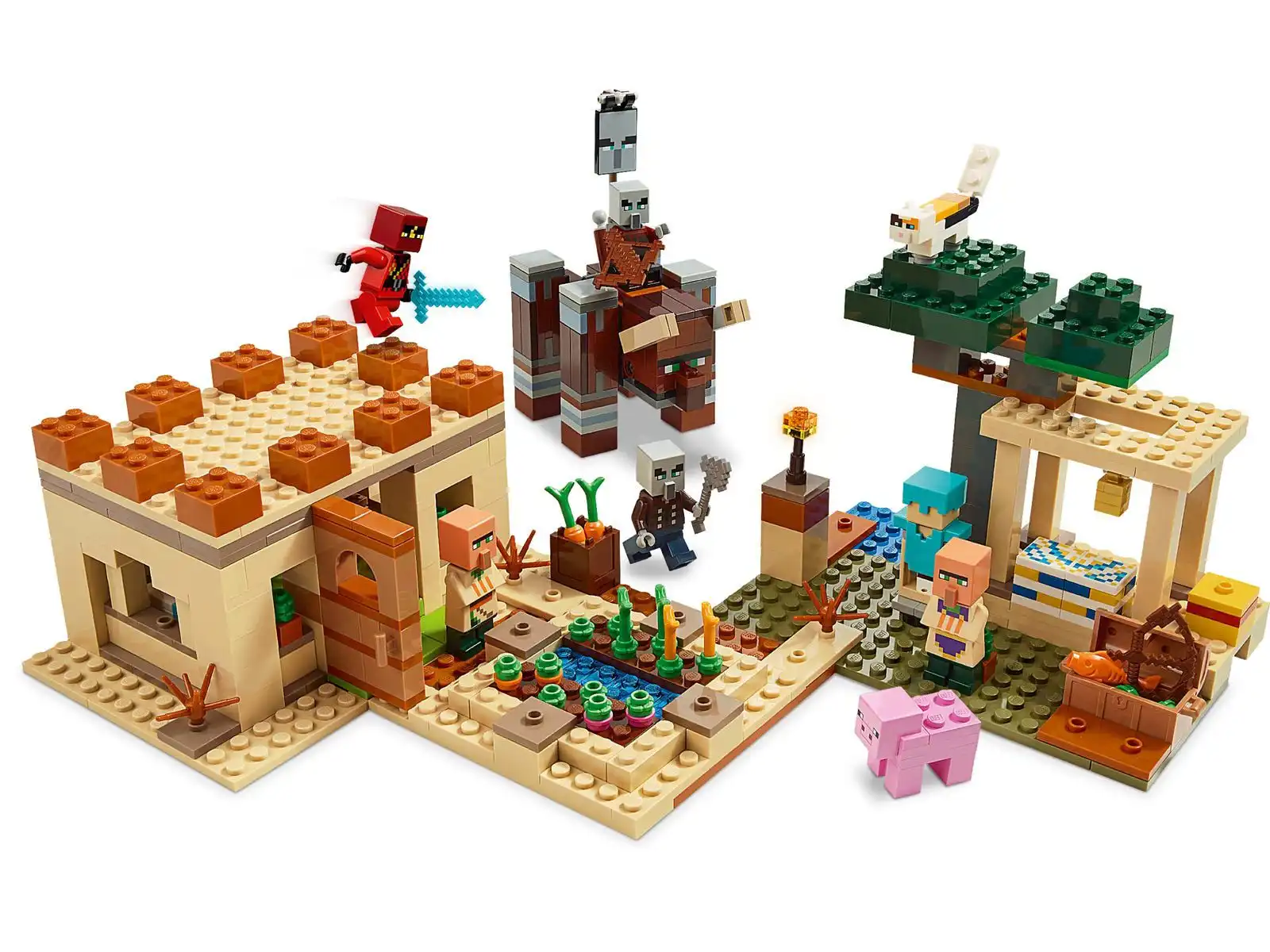 Zdjecie zestawu LEGO 21160 Minecraft Najazd złosadników 3
