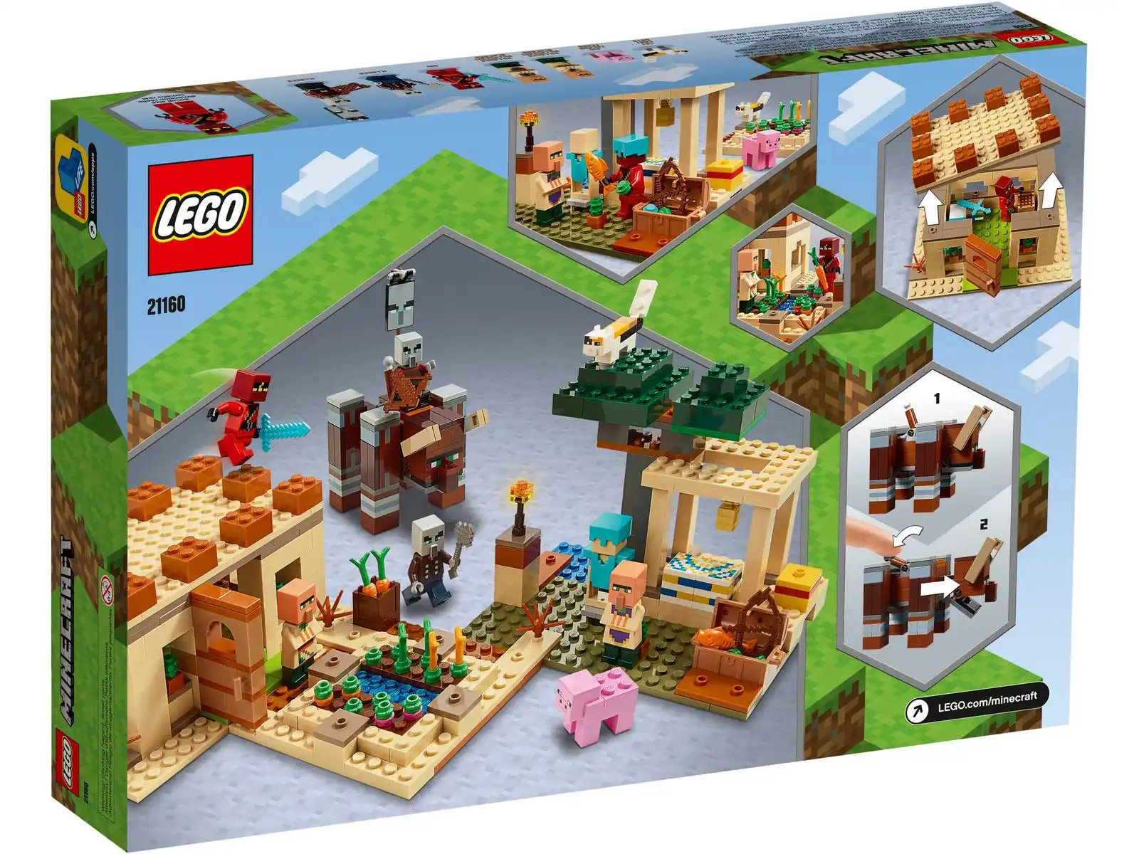 Zdjecie zestawu LEGO 21160 Minecraft Najazd złosadników 4