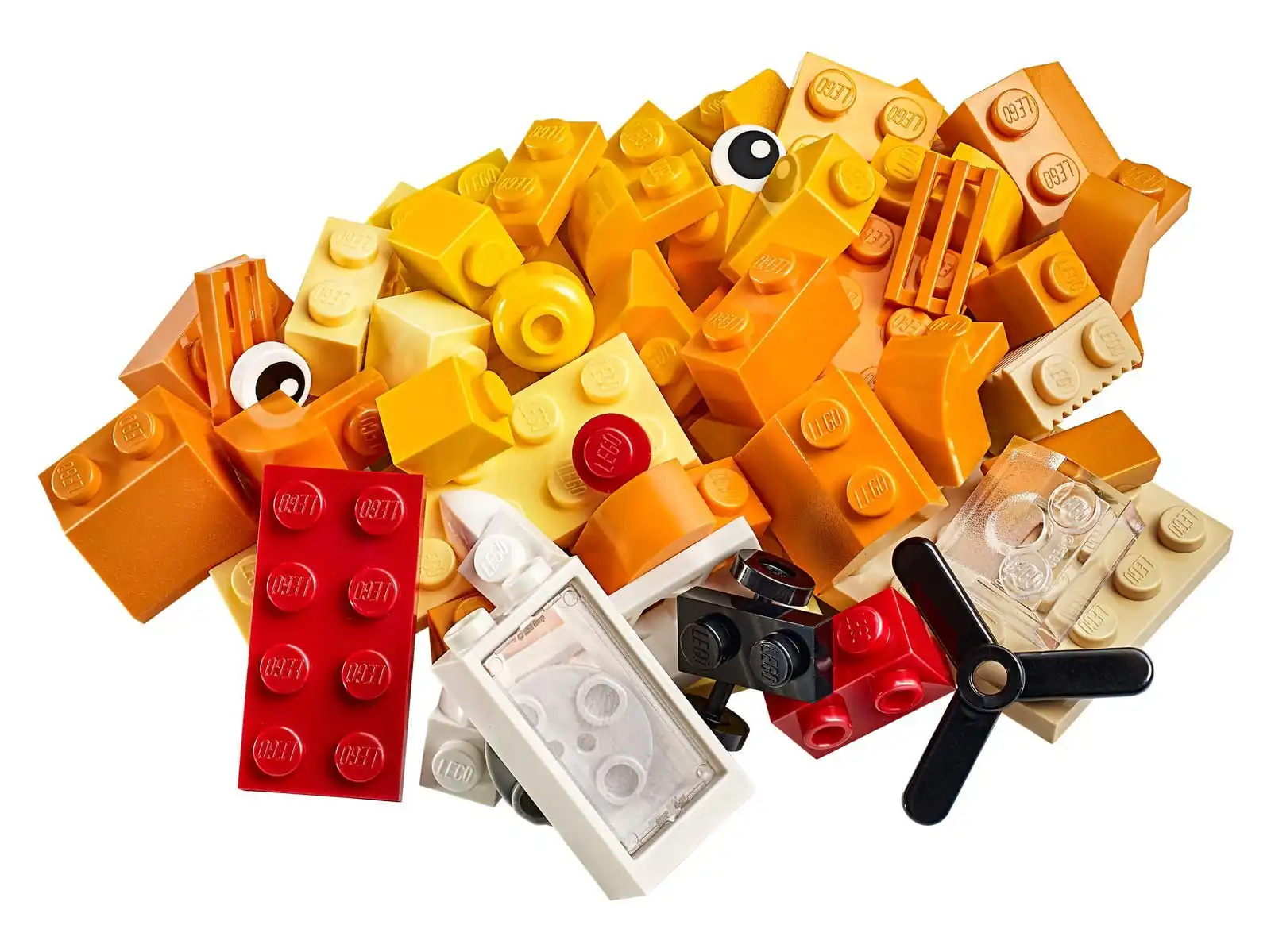 Zdjecie zestawu LEGO 10709 Classic Pomarańczowy zestaw kreatywny 2