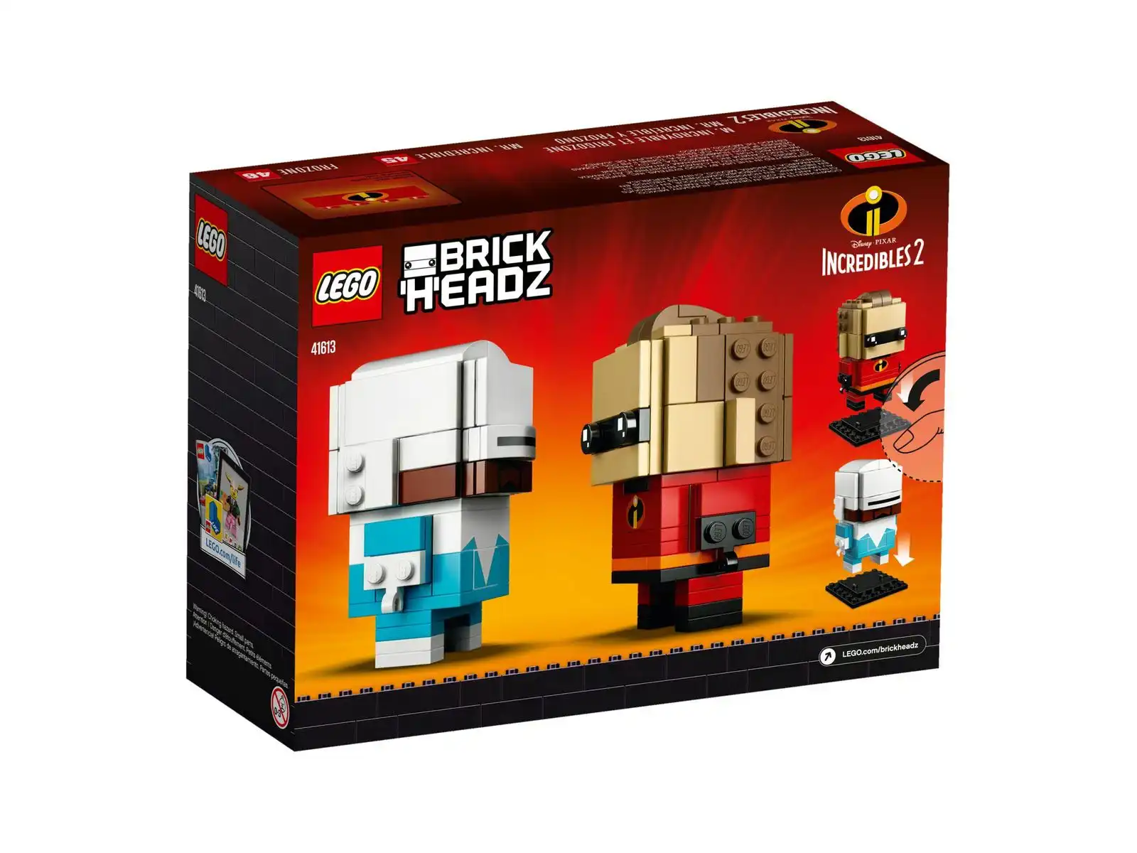 Zdjecie zestawu LEGO 41613 BrickHeadz Pan Iniemamocny i Mrożon 2