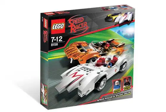 Zdjecie zestawu LEGO 8158 Racers Speed Racer i Snake Oiler 1