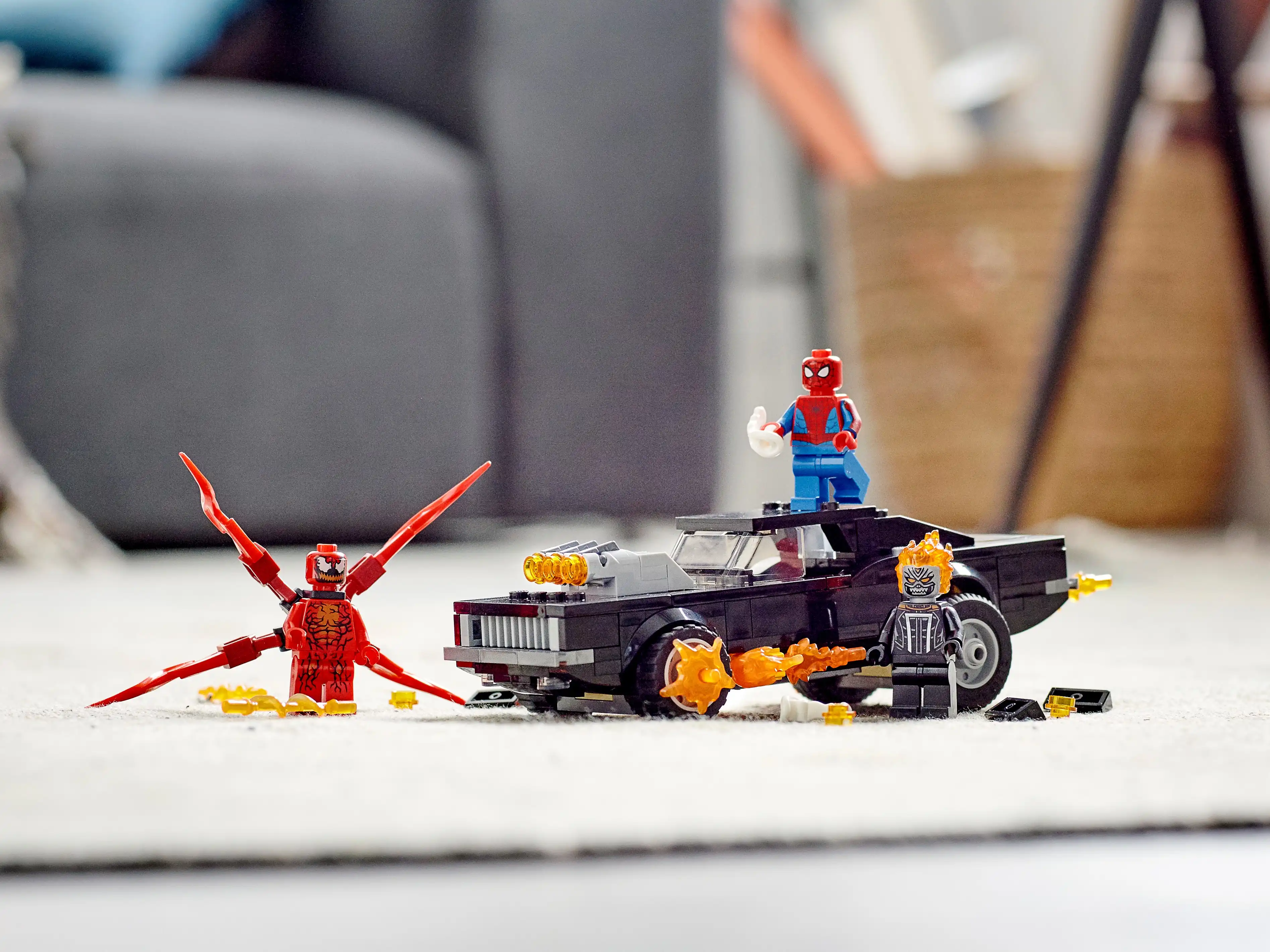 Zdjecie zestawu LEGO 76173 Spider-Man Spider-Man i Upiorny Jeździec kontra Carnage 1
