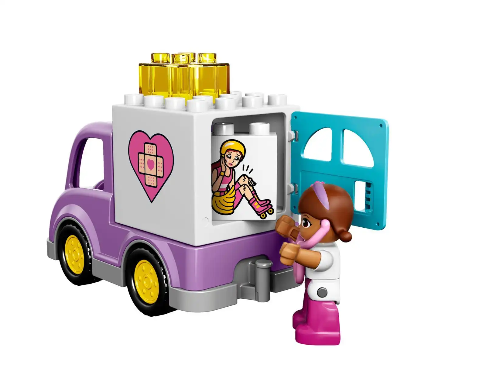 Zdjecie zestawu LEGO 10605 Duplo Klinika dla pluszaków - Ambulans 3