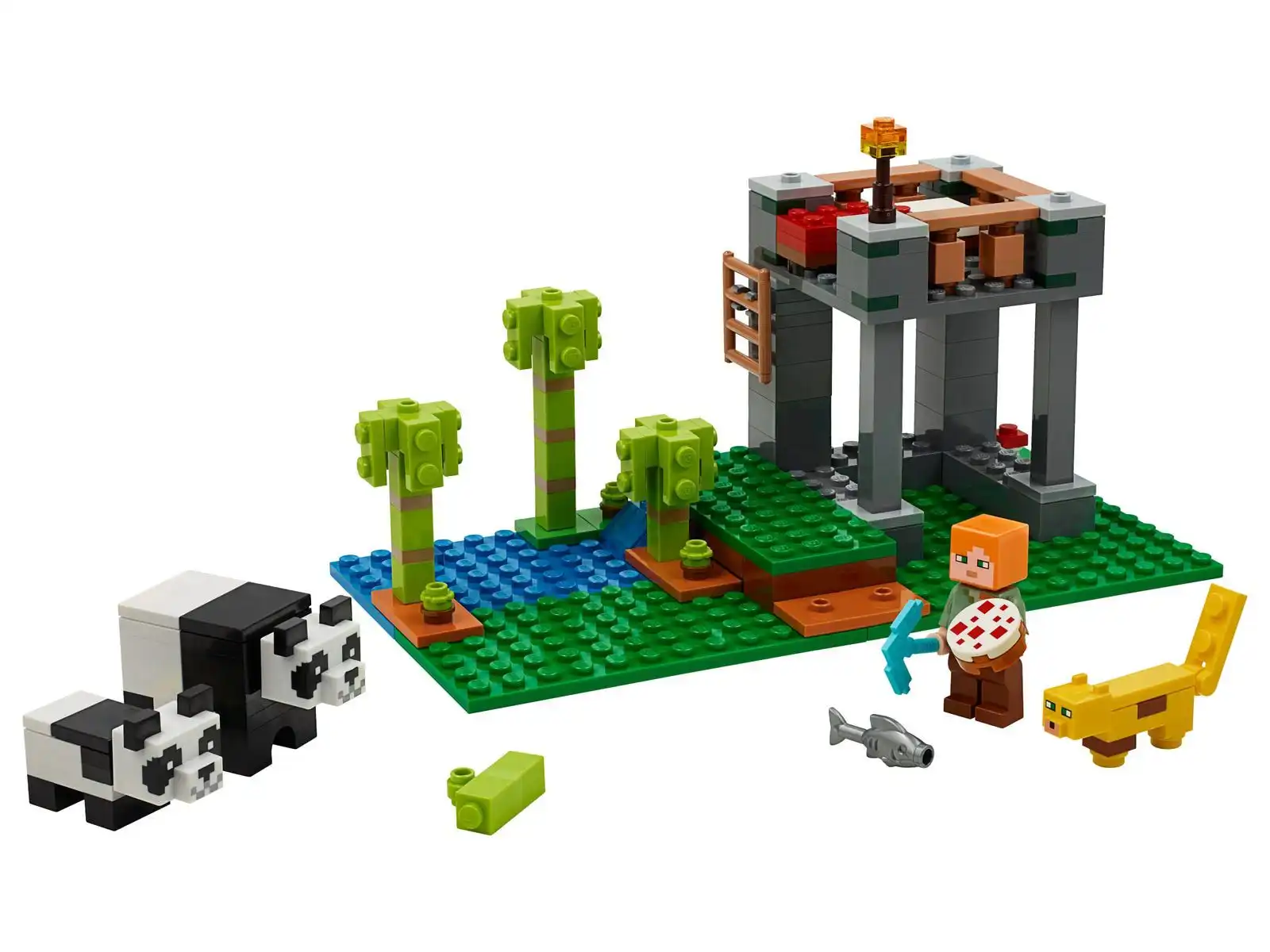 Zdjecie zestawu LEGO 21158 Minecraft Żłobek dla pand 1