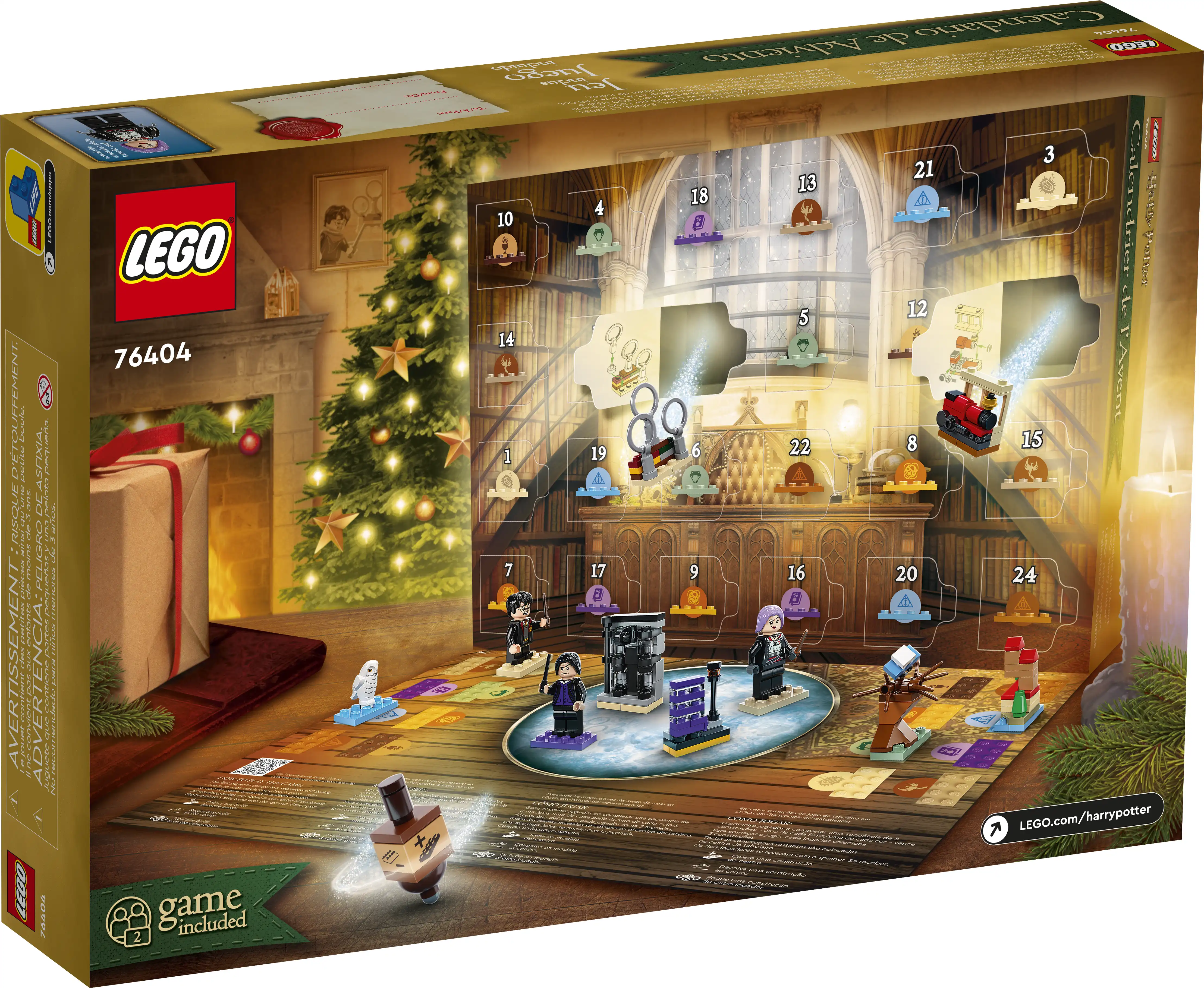 Zdjecie zestawu LEGO 76404 Harry Potter Kalendarz adwentowy 4