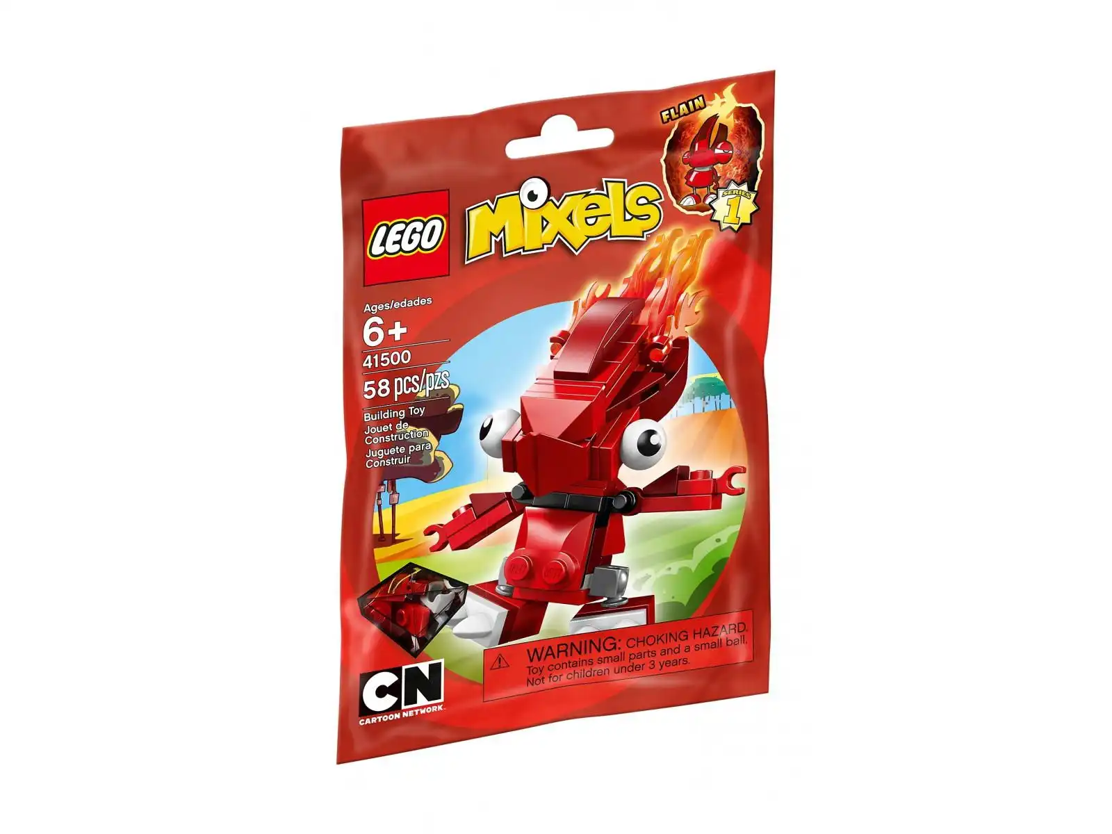 Zdjecie zestawu LEGO 41500 Mixels Seria 1 Flain 1