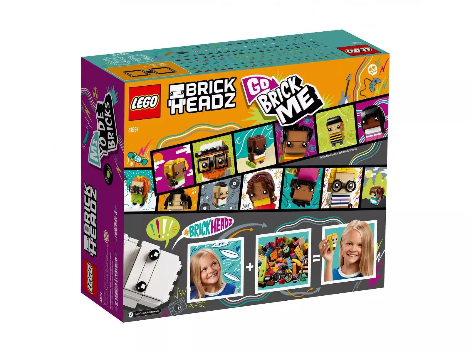 Zdjecie zestawu LEGO 41597 BrickHeadz Portret z klocków 2