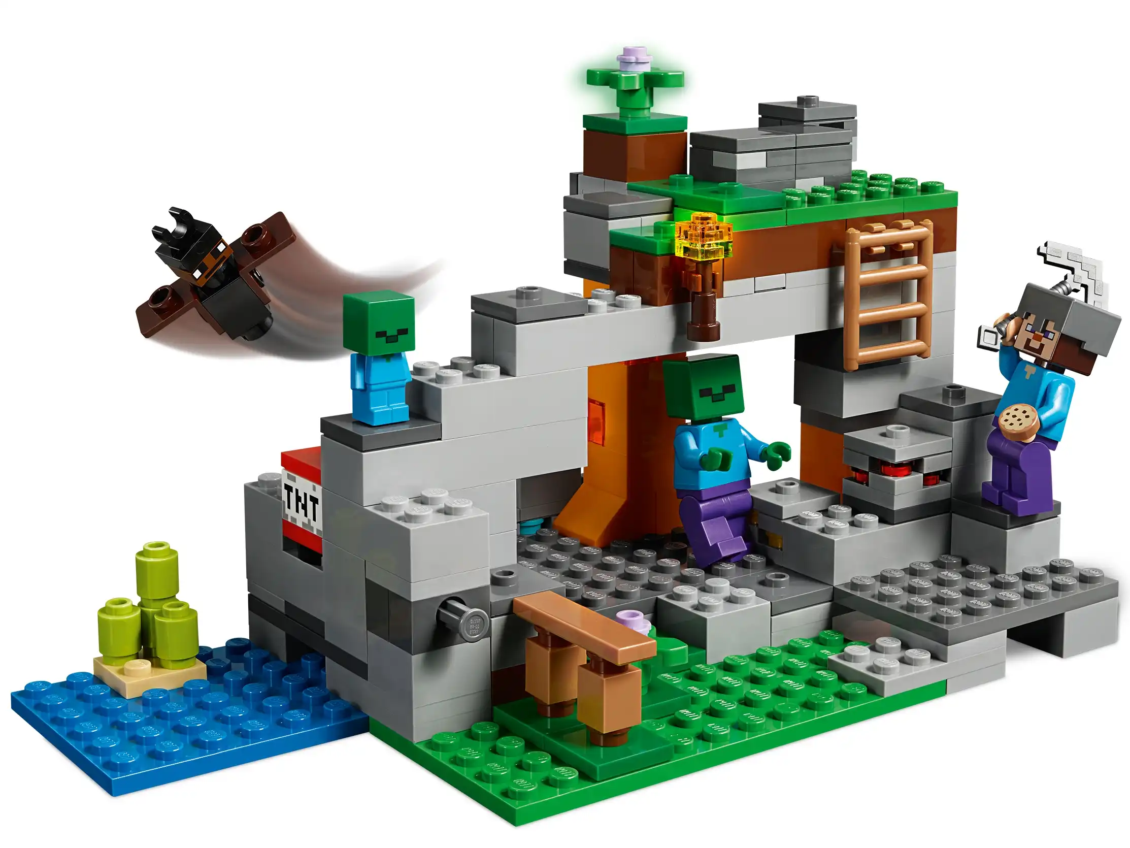 Zdjecie zestawu LEGO 21141 Minecraft Jaskinia zombie 1