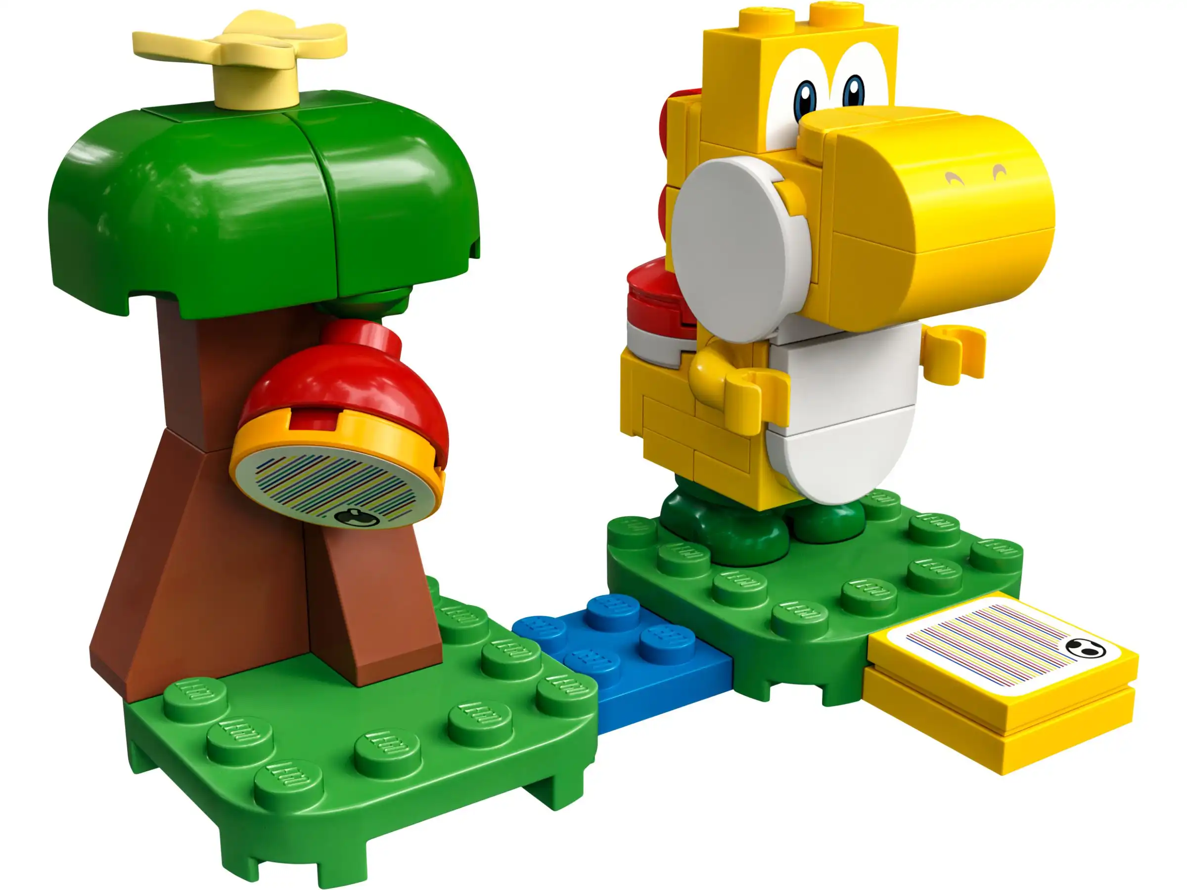 Zdjecie zestawu LEGO 30509 Super Mario Drzewo Yellow Yoshiego - zestaw rozszerzający 1