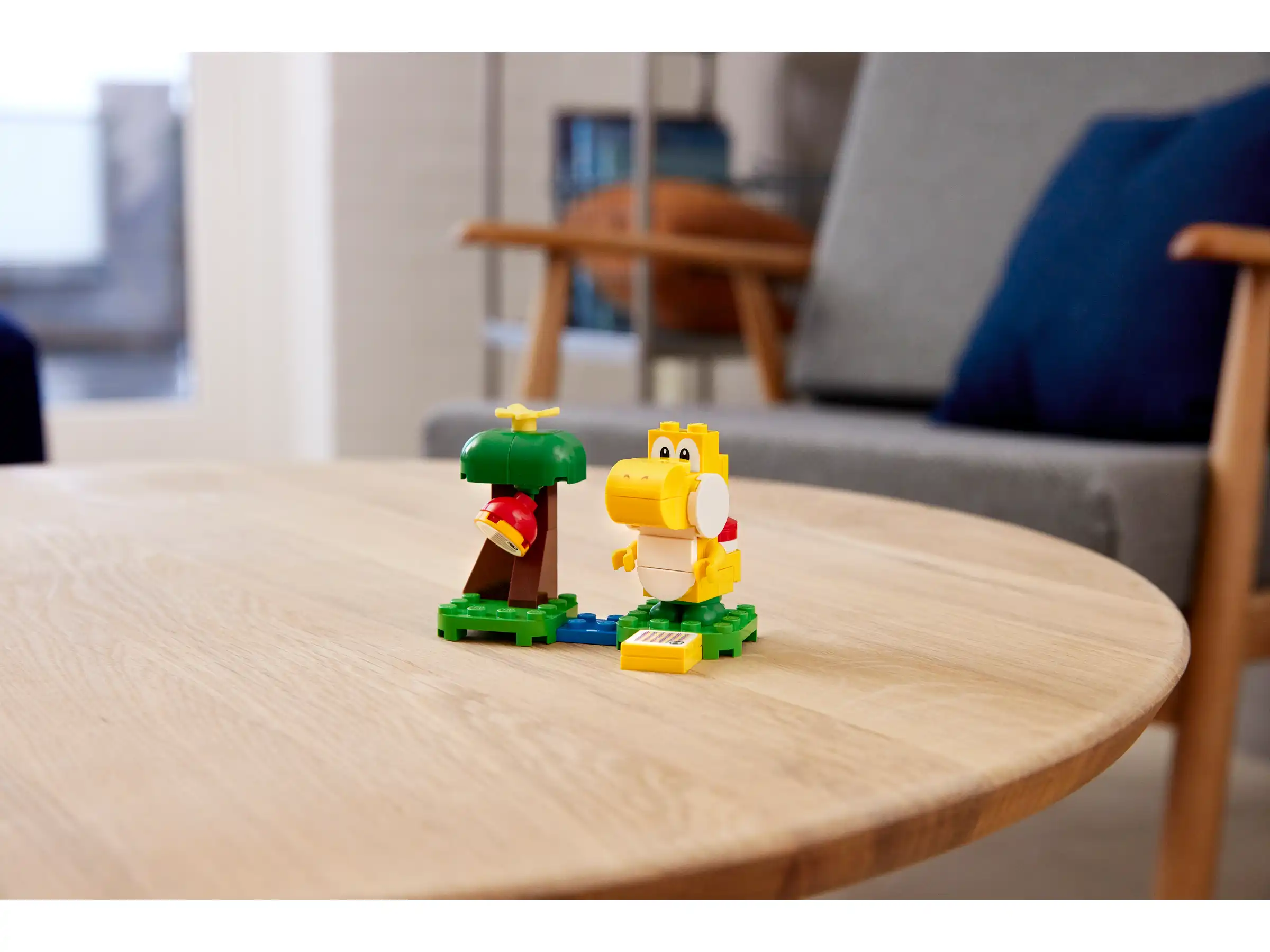 Zdjecie zestawu LEGO 30509 Super Mario Drzewo Yellow Yoshiego - zestaw rozszerzający 2