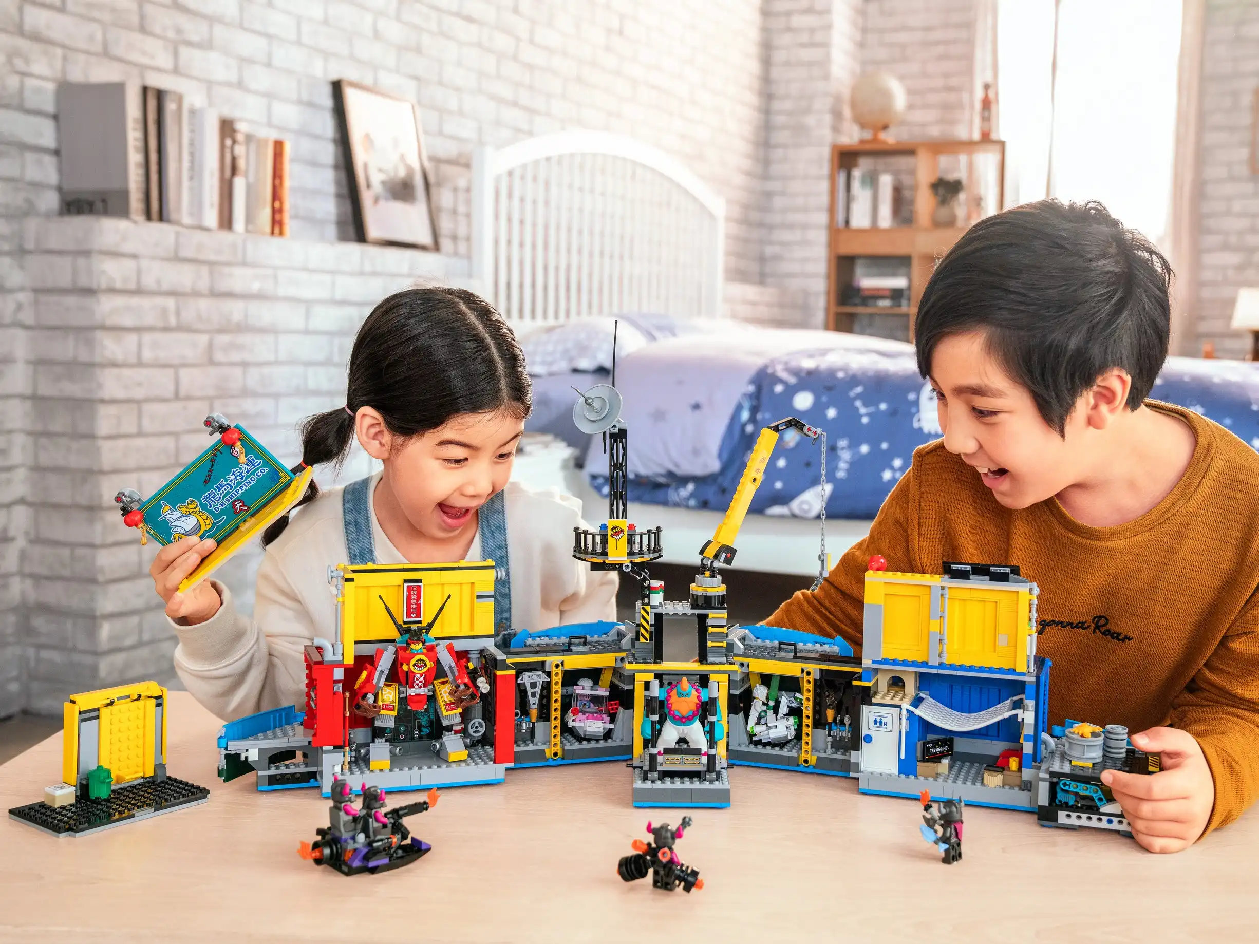 Zdjecie zestawu LEGO 80013 Monkie Kid Tajne dowództwo ekipy Monkie Kida 2