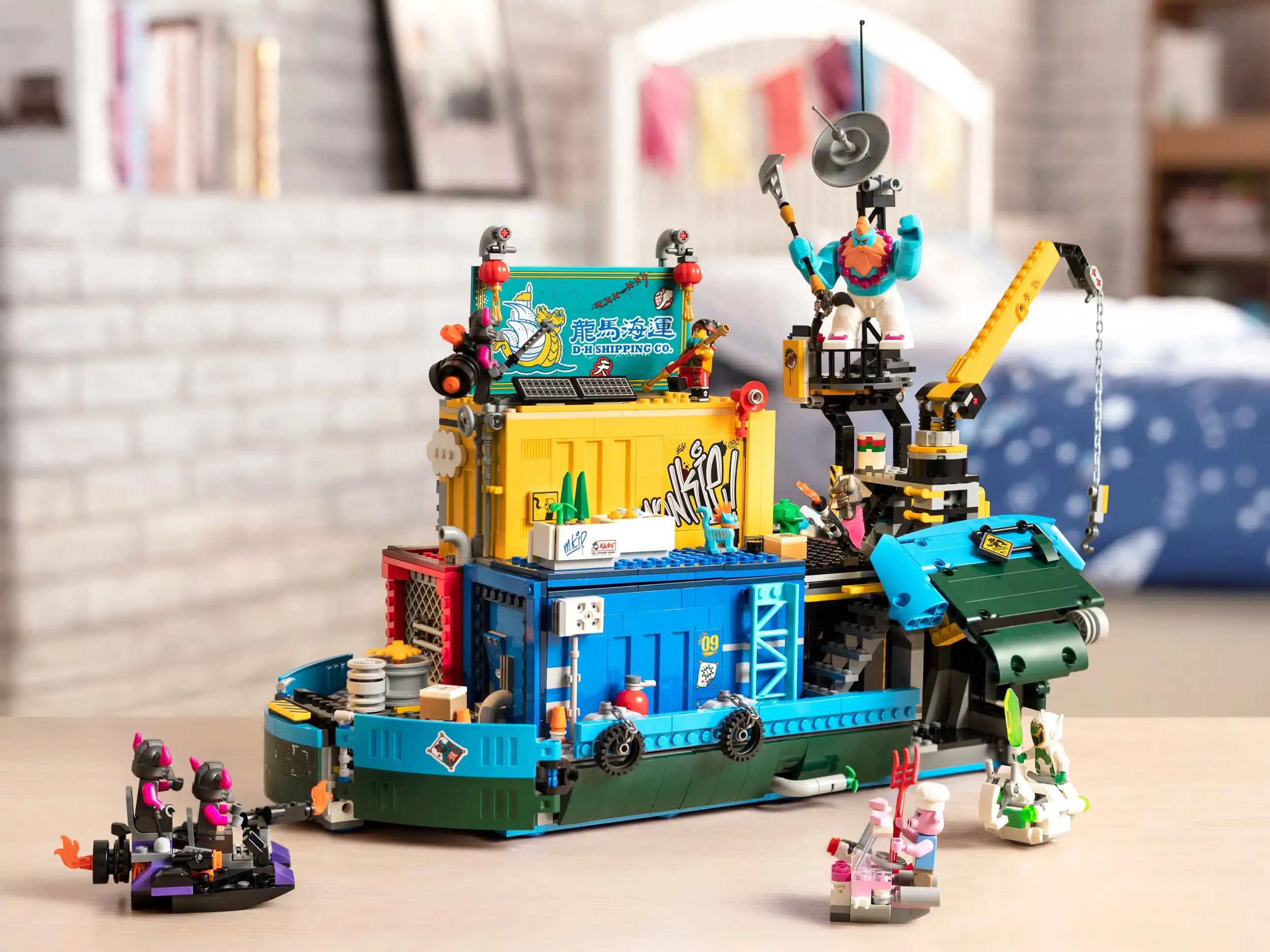 Zdjecie zestawu LEGO 80013 Monkie Kid Tajne dowództwo ekipy Monkie Kida 4