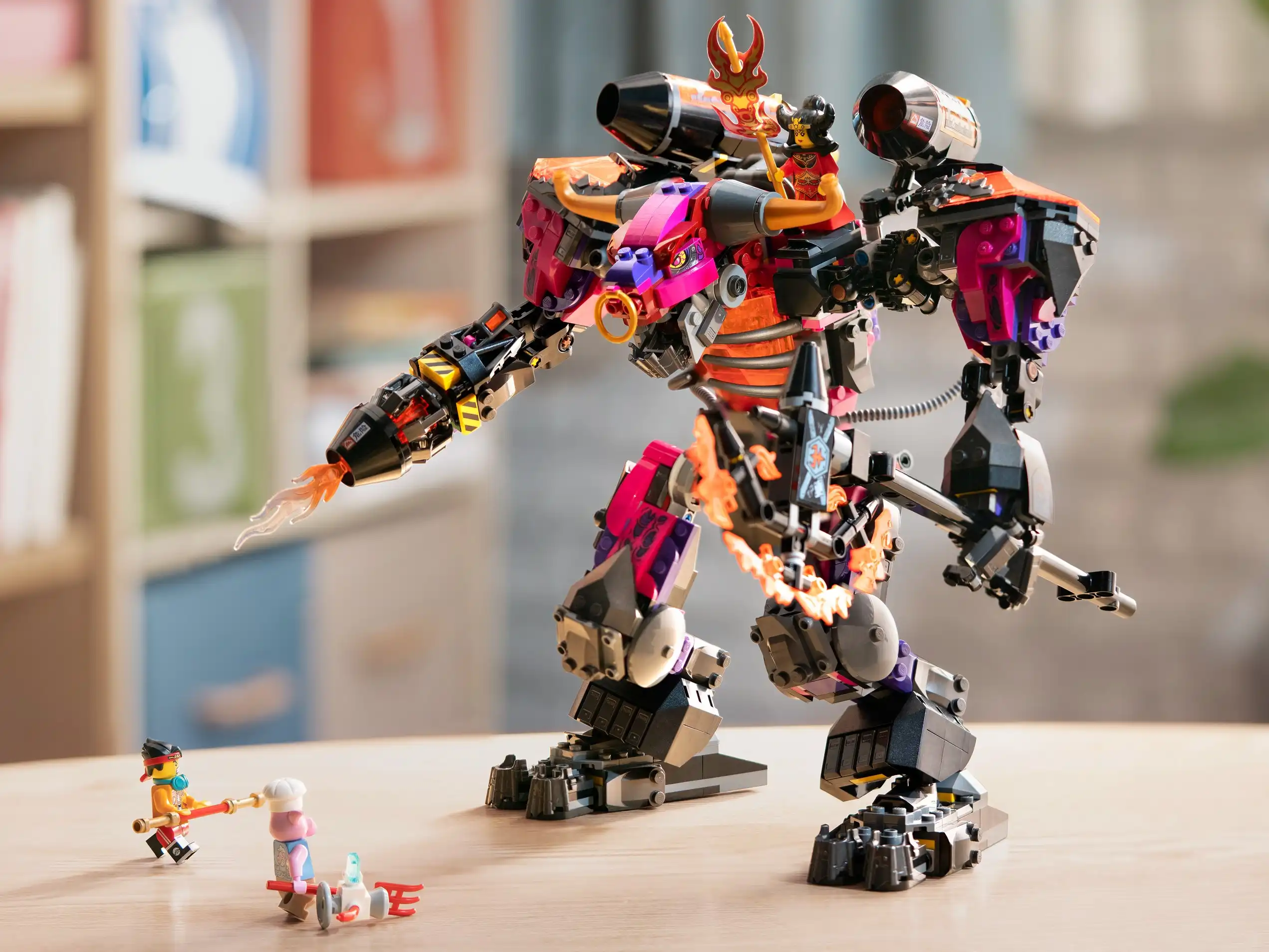 Zdjecie zestawu LEGO 80010 Monkie Kid Demon Bull King 1