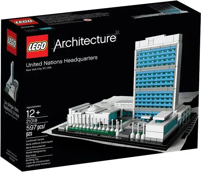 Zdjecie zestawu LEGO 21018 Architecture Kwatera główna ONZ 1