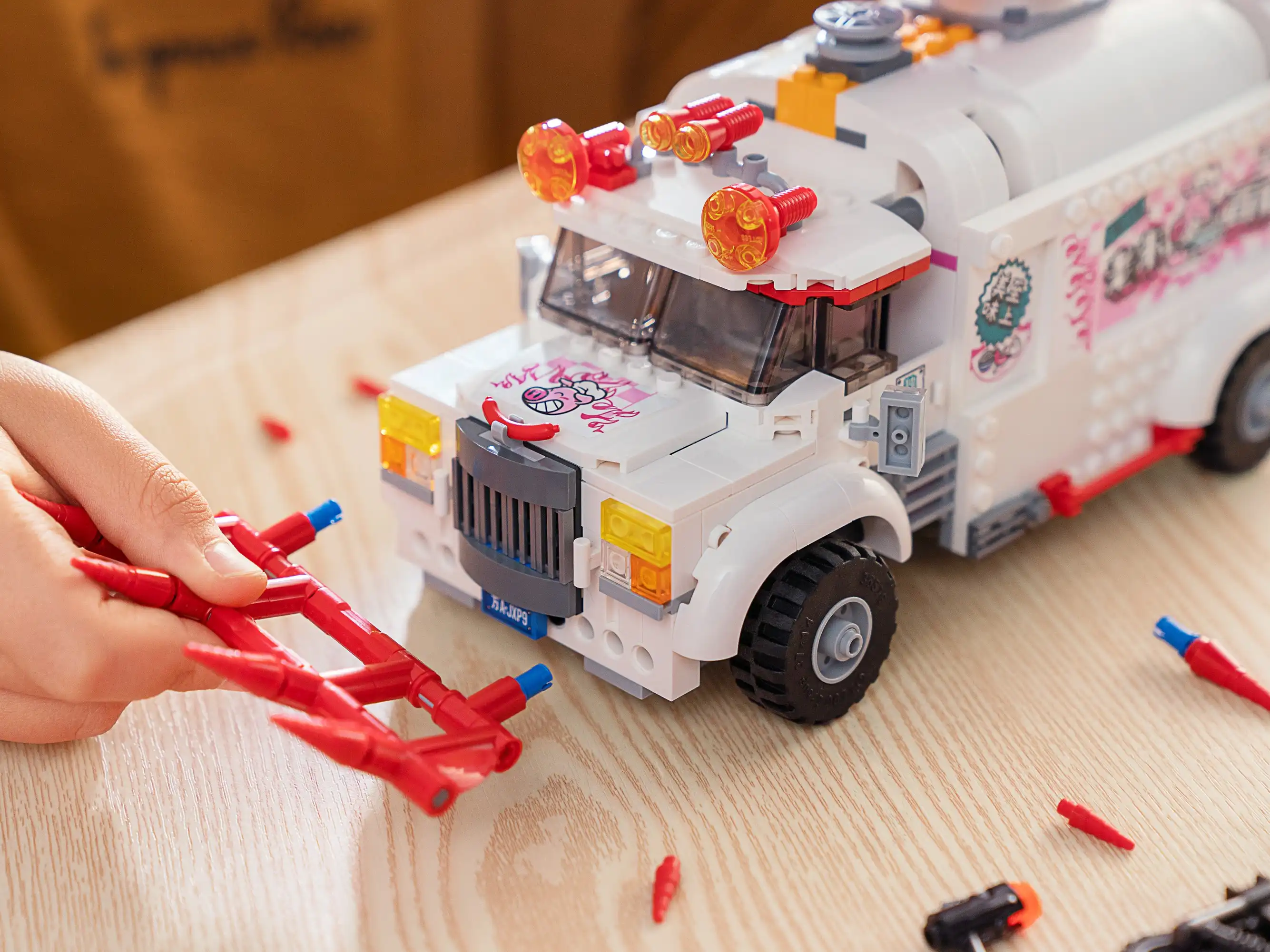 Zdjecie zestawu LEGO 80009 Monkie Kid Foodtruck Pigsy'ego 1