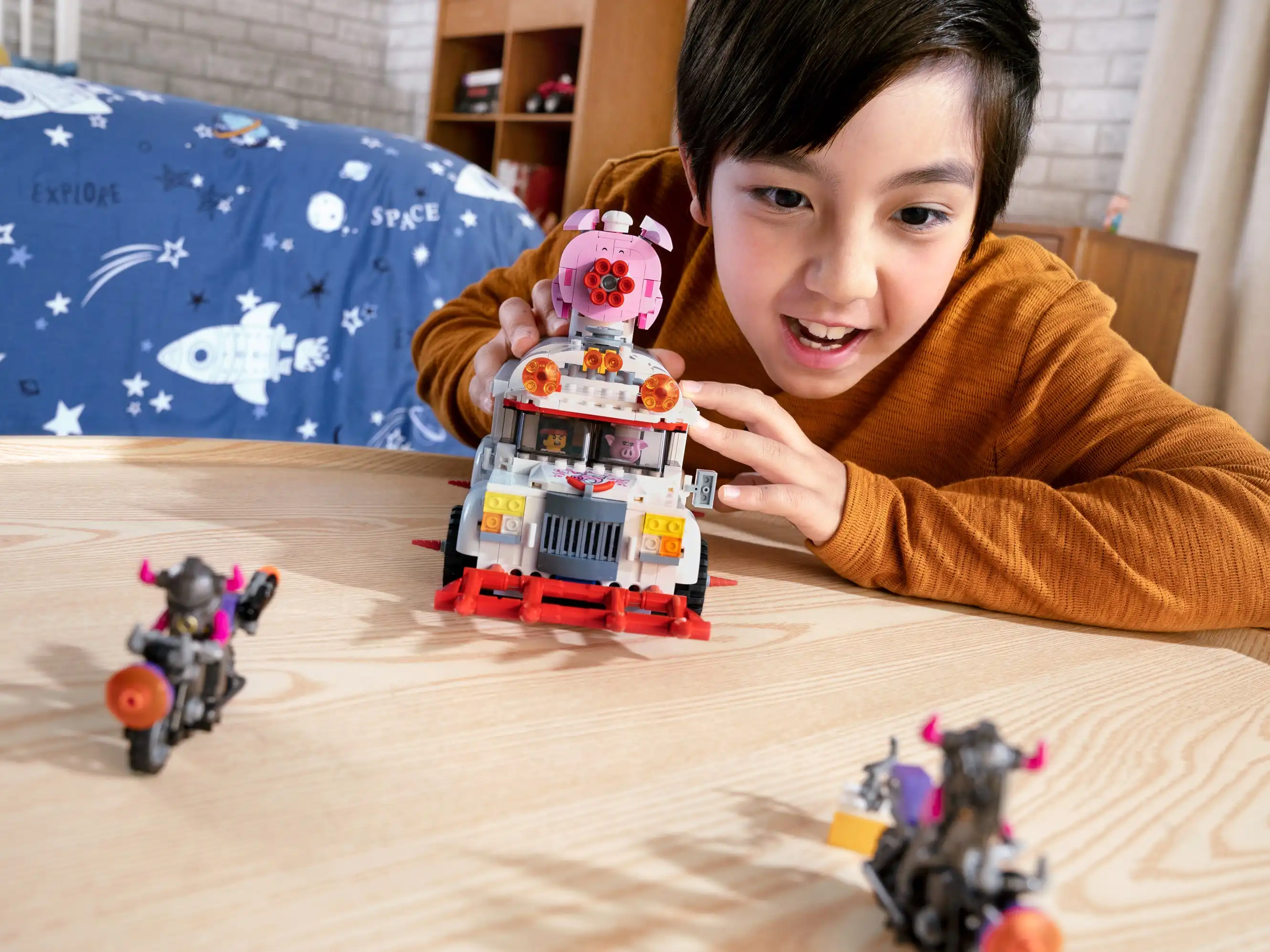 Zdjecie zestawu LEGO 80009 Monkie Kid Foodtruck Pigsy'ego 4