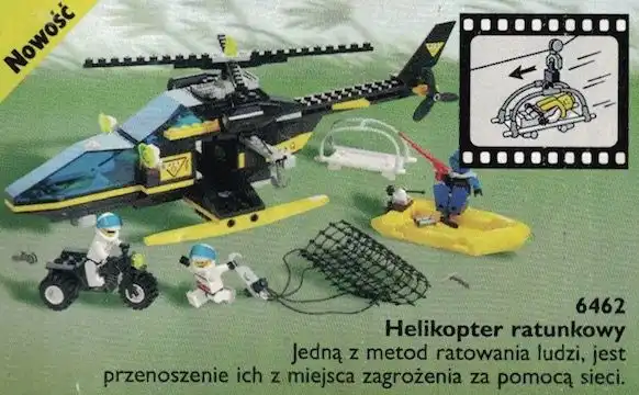 Zdjecie zestawu LEGO 6462 Town Helikopter ratunkowy 1