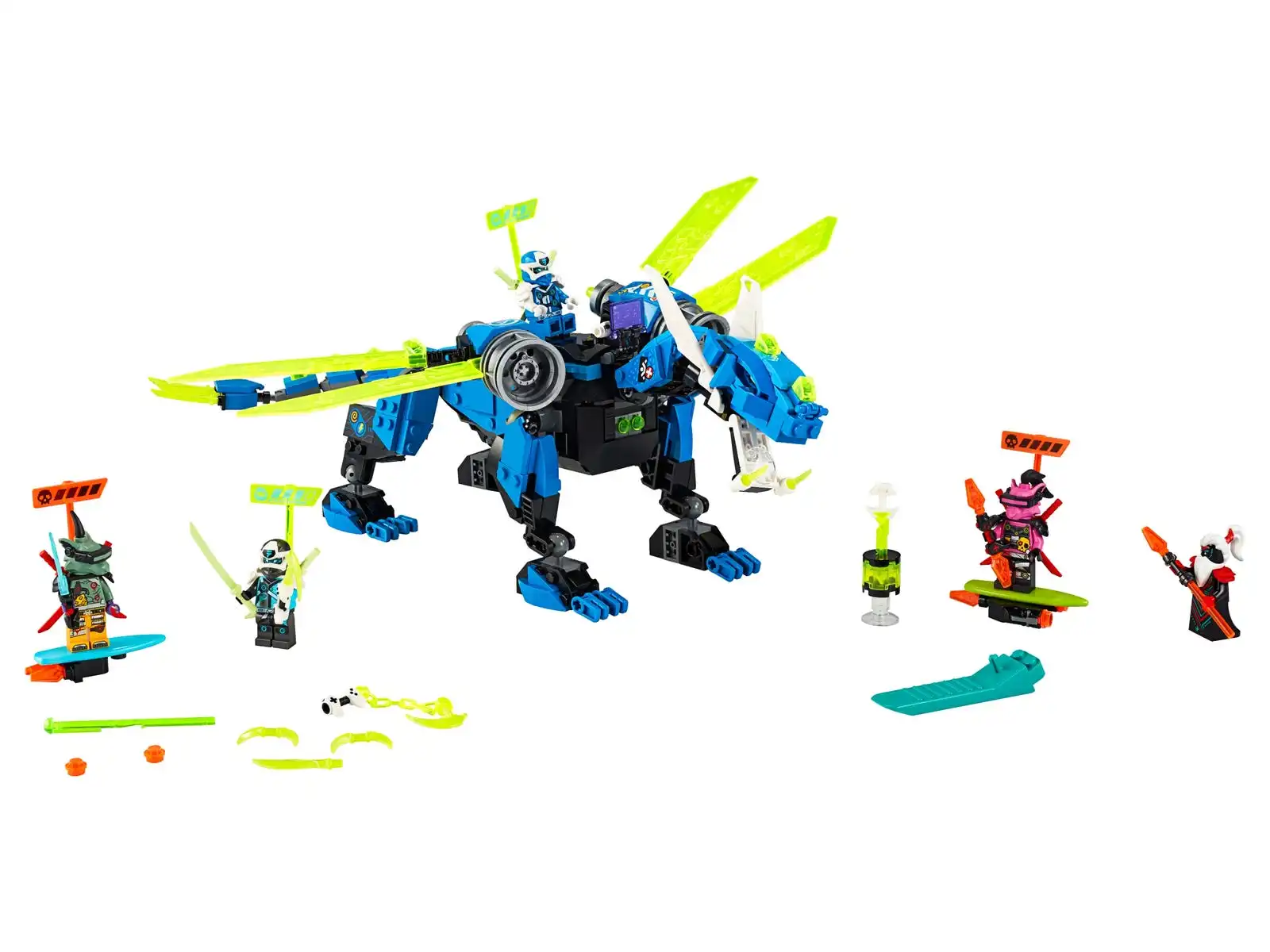 Zdjecie zestawu LEGO 71711 Ninjago Cybersmok Jaya 2
