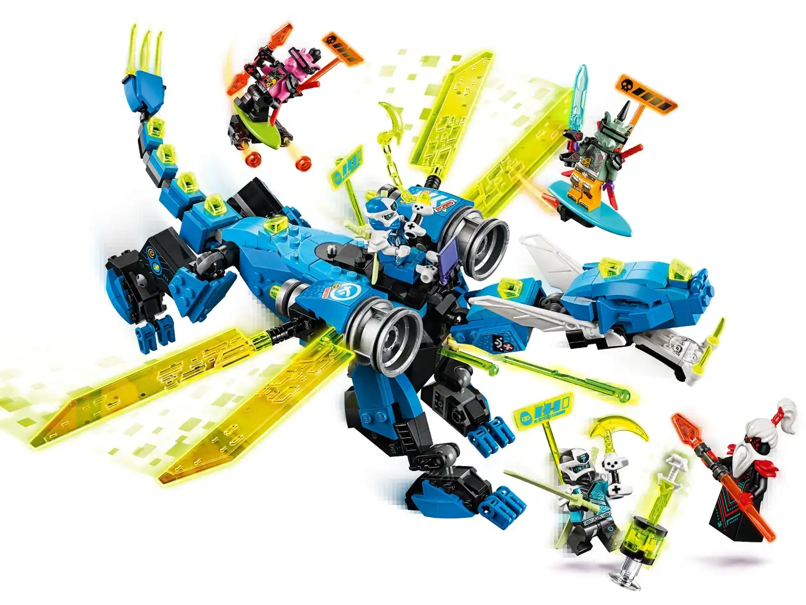 Zdjecie zestawu LEGO 71711 Ninjago Cybersmok Jaya 3
