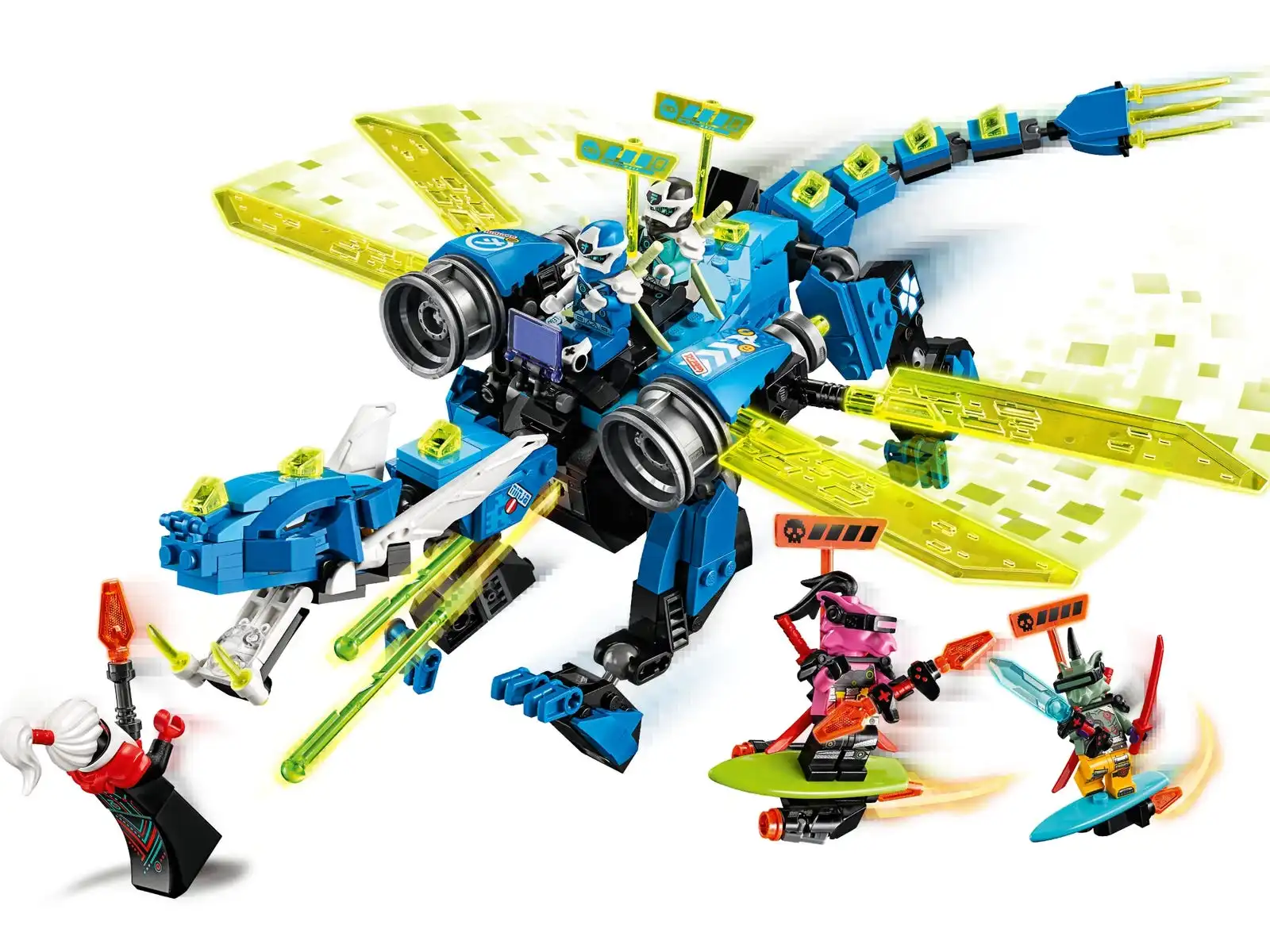 Zdjecie zestawu LEGO 71711 Ninjago Cybersmok Jaya 4