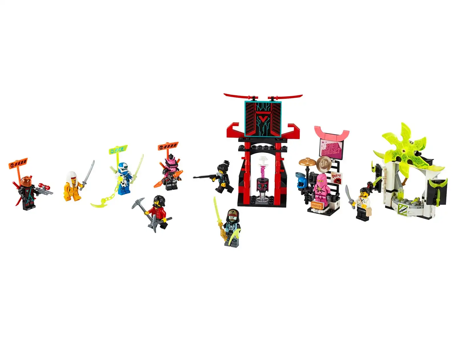 Zdjecie zestawu LEGO 71708 Ninjago Sklep dla graczy 1