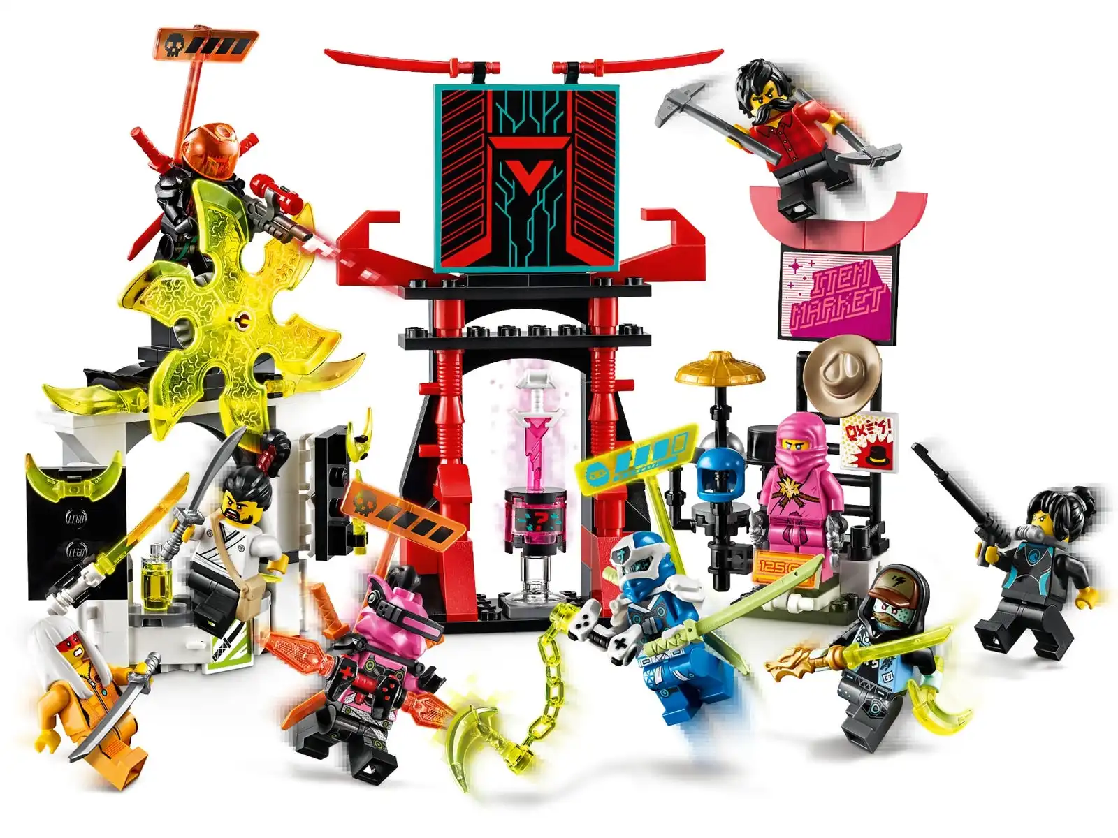 Zdjecie zestawu LEGO 71708 Ninjago Sklep dla graczy 2