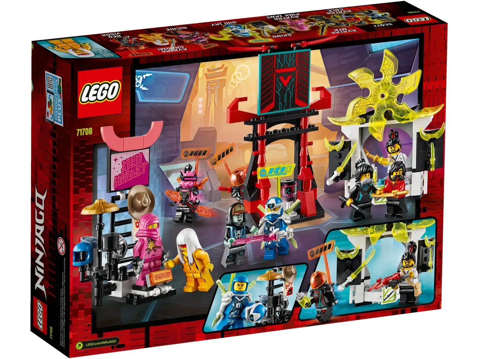 Zdjecie zestawu LEGO 71708 Ninjago Sklep dla graczy 4