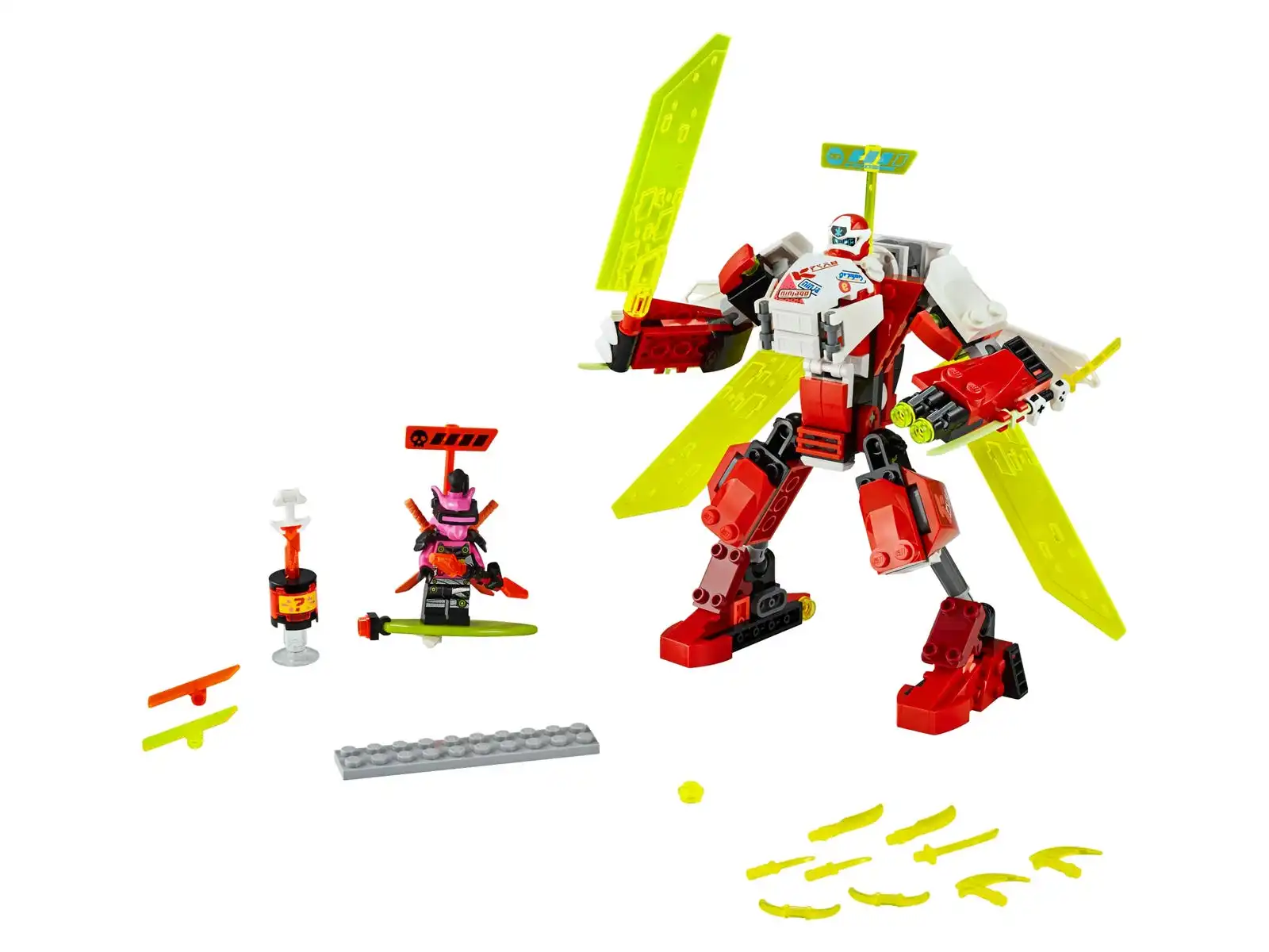Zdjecie zestawu LEGO 71707 Ninjago Robot odrzutowiec Kaia 1