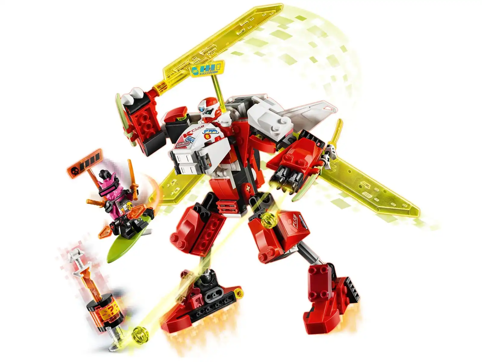 Zdjecie zestawu LEGO 71707 Ninjago Robot odrzutowiec Kaia 2