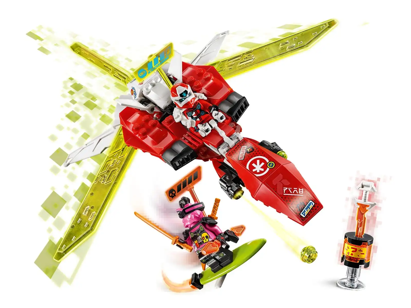 Zdjecie zestawu LEGO 71707 Ninjago Robot odrzutowiec Kaia 3