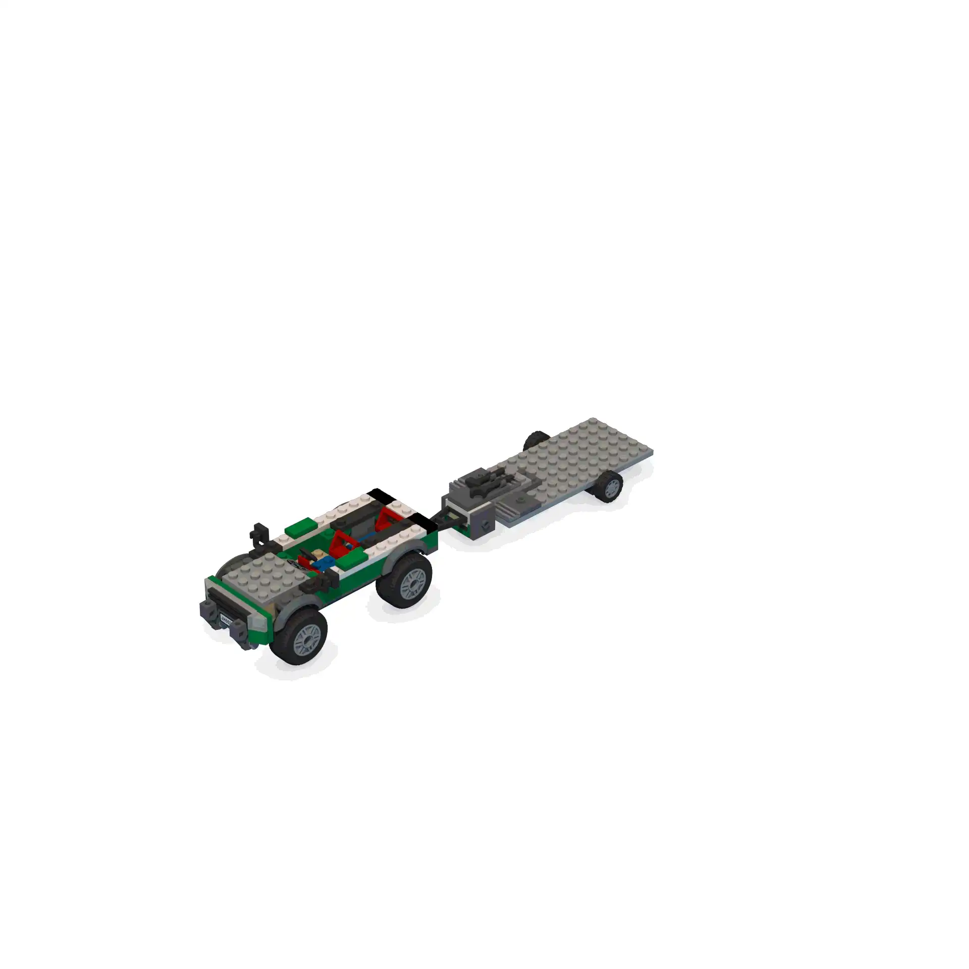 Zdjecie zestawu LEGO 60288 City Transporter łazika wyścigowego 2