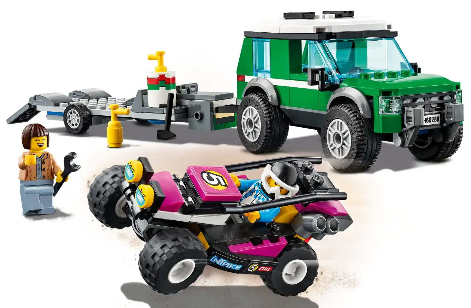 Zdjecie zestawu LEGO 60288 City Transporter łazika wyścigowego 4